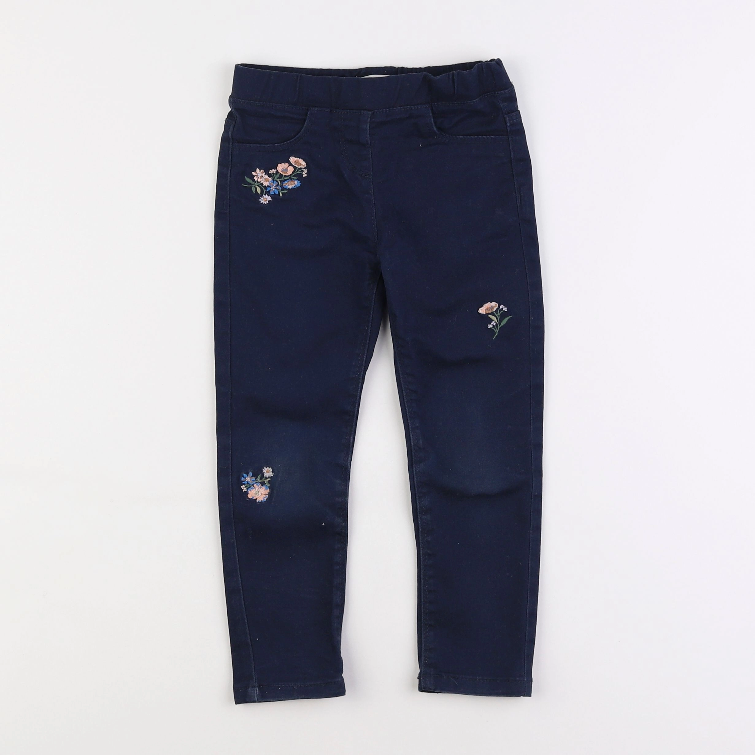 Vertbaudet - jegging bleu - 4 ans