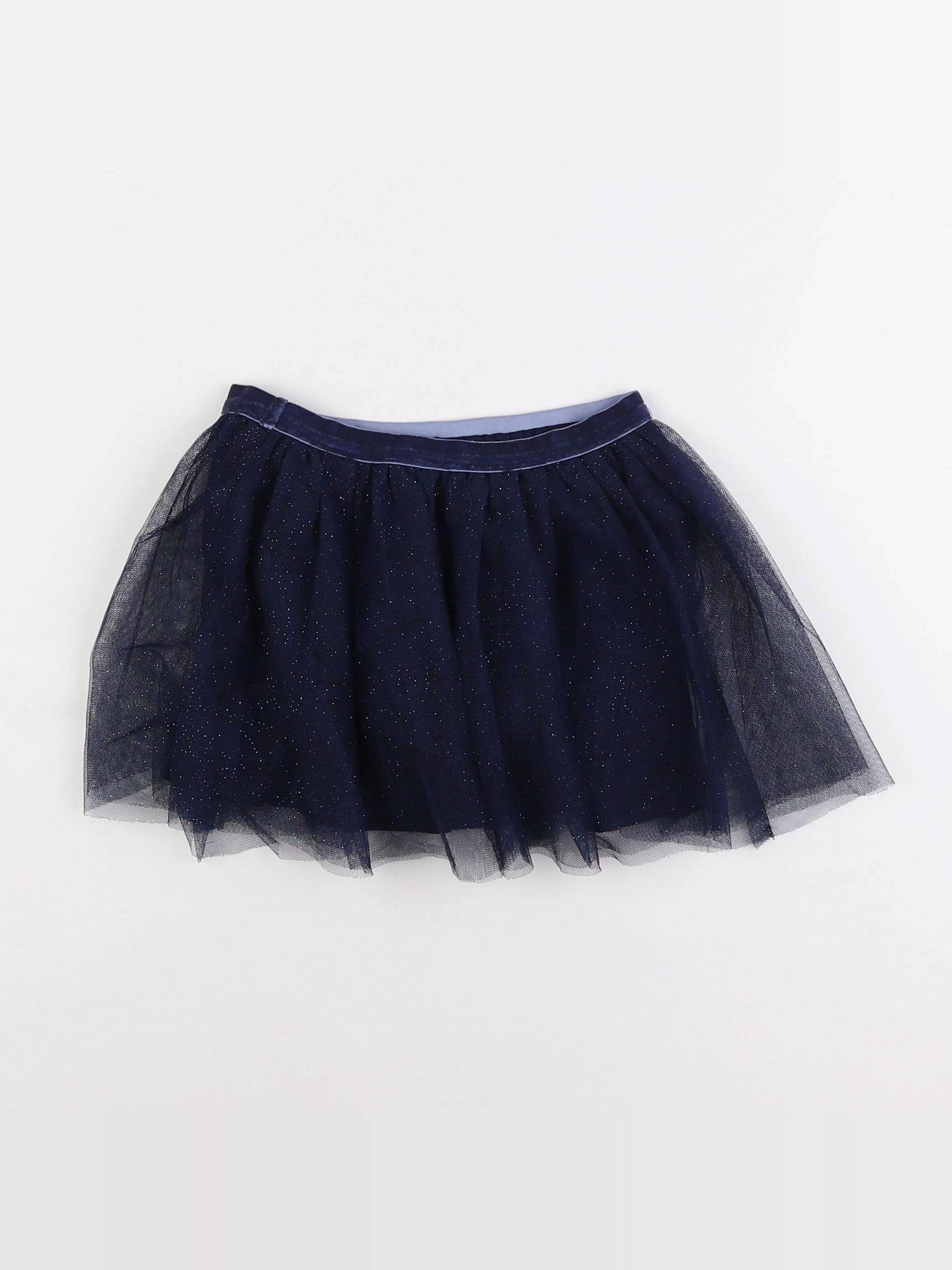 Vertbaudet - jupe bleu - 3 ans