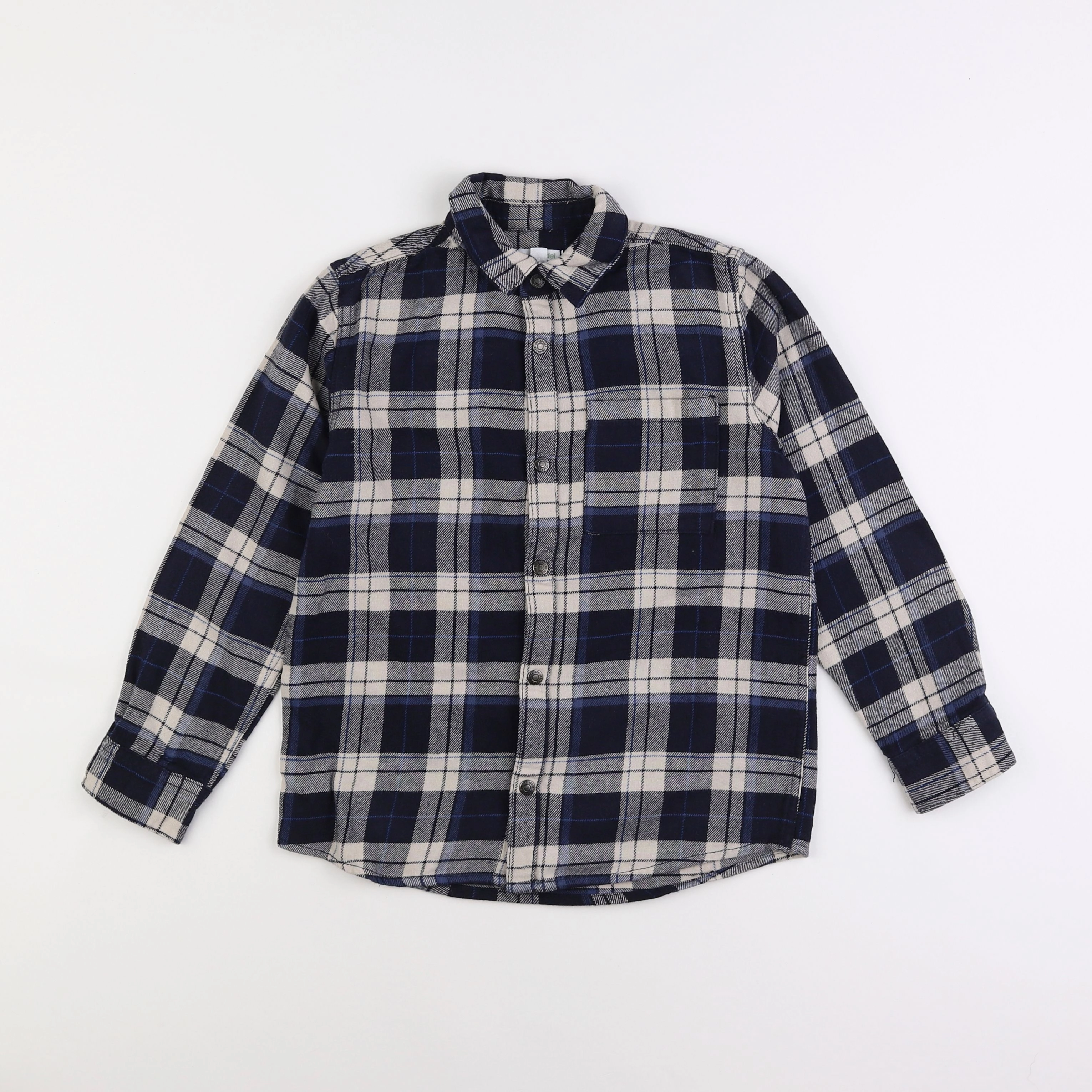Vertbaudet - chemise bleu - 10 ans