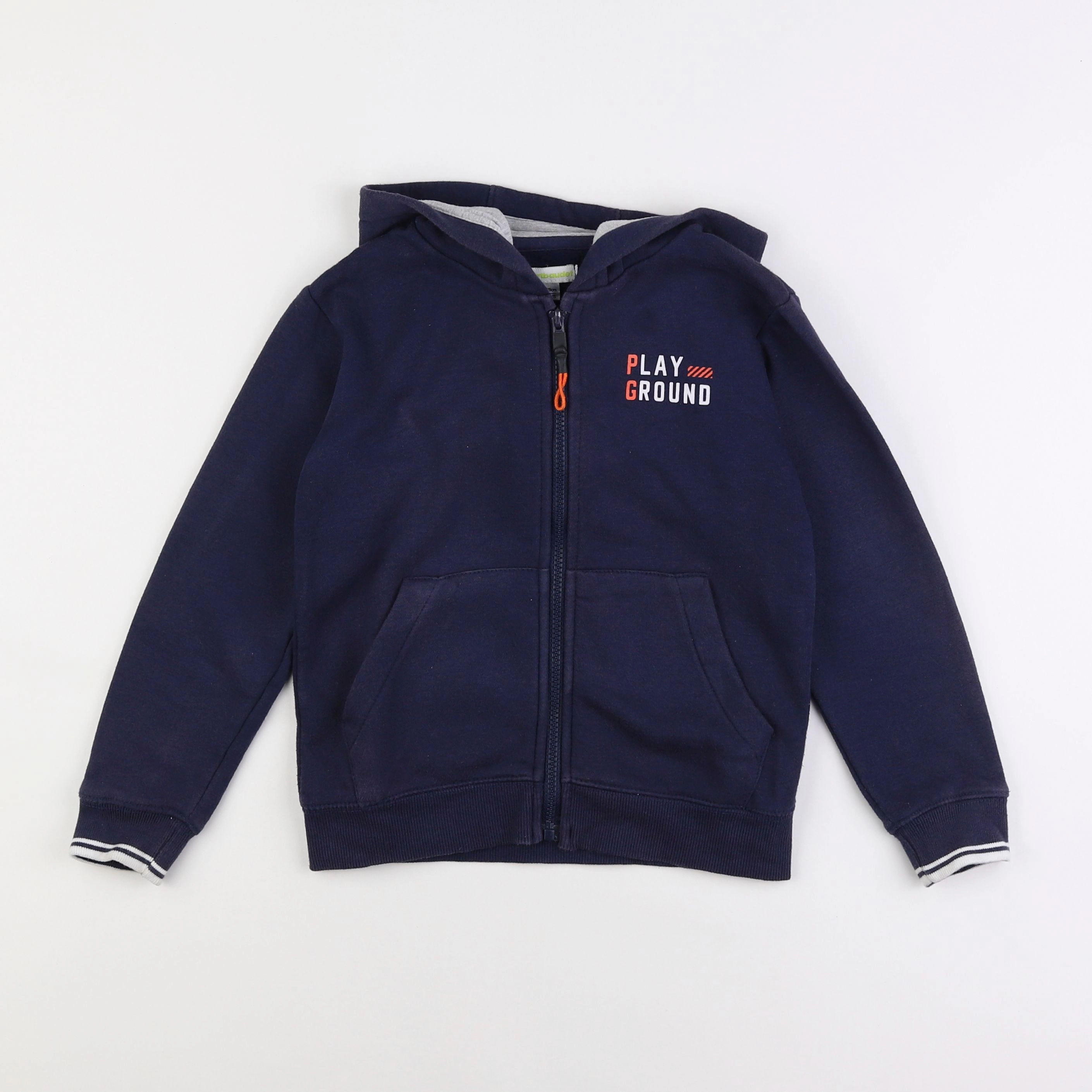 Vertbaudet - sweat bleu - 8 ans