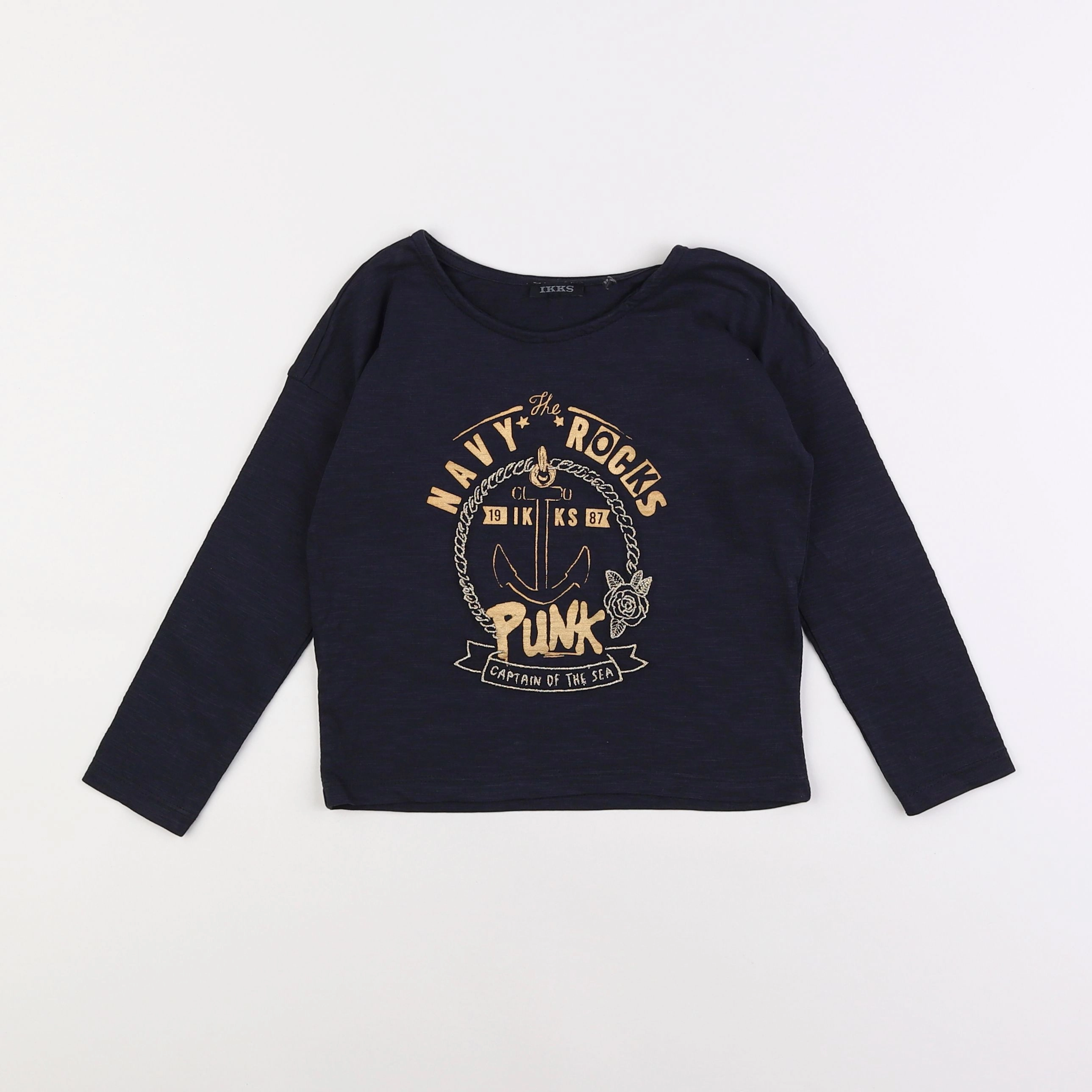 IKKS - tee-shirt bleu - 3 ans