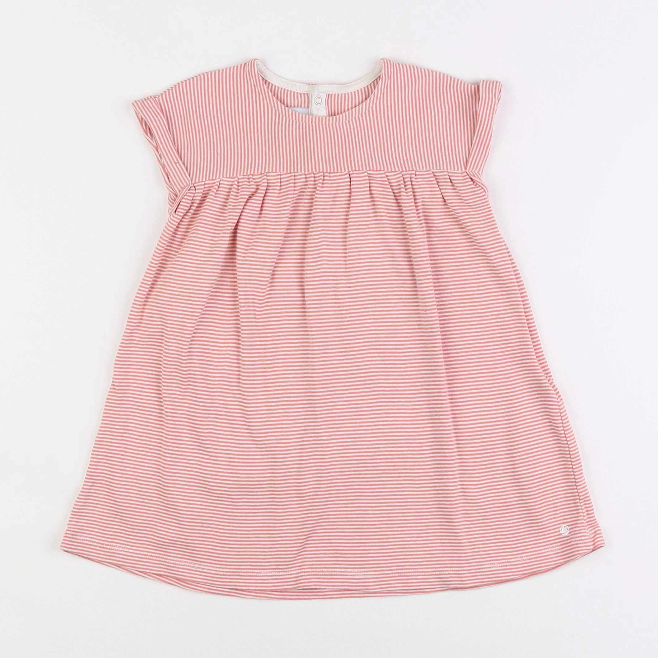 Petit Bateau - robe rose - 2 ans