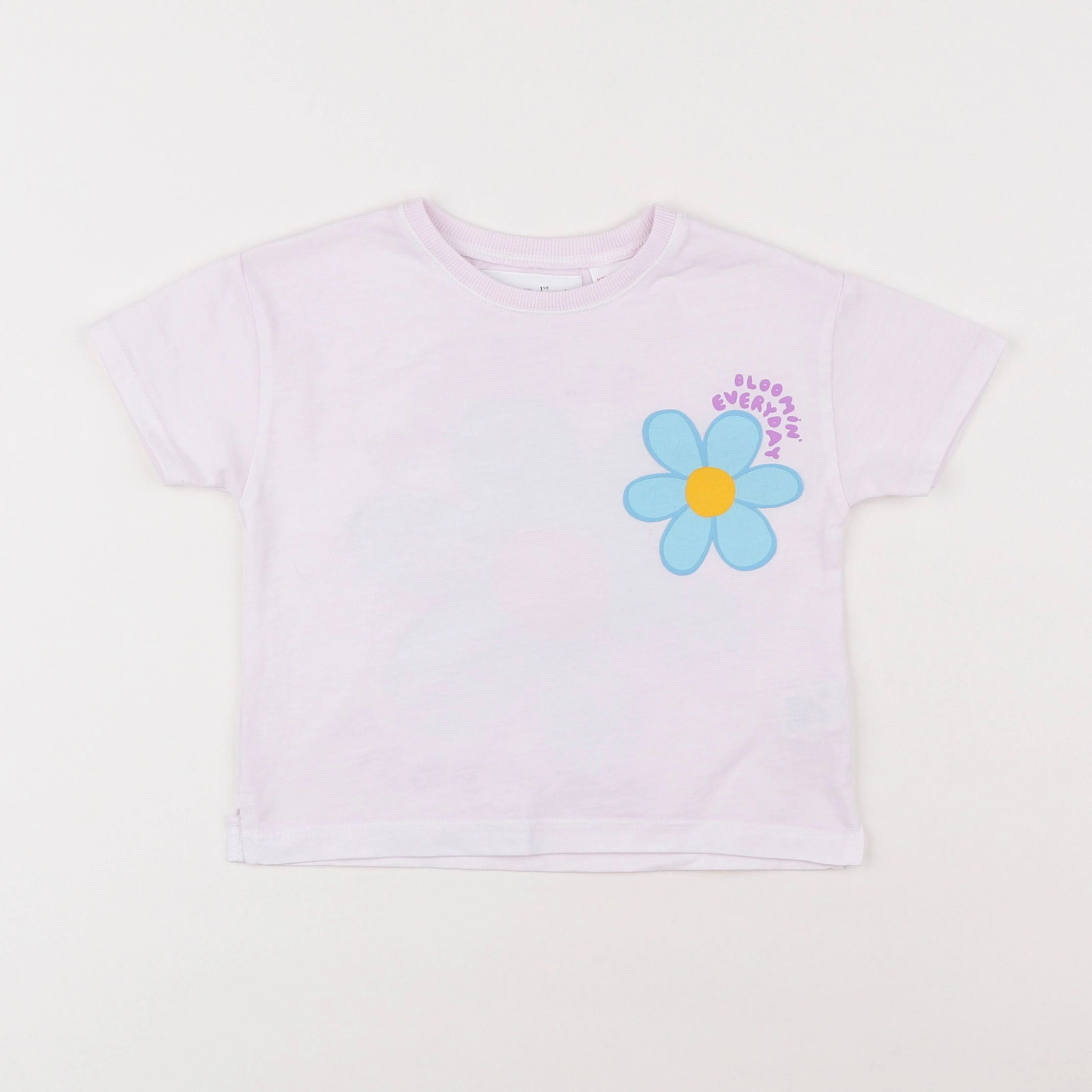 Zara - tee-shirt imprimé au dos rose - 18 mois