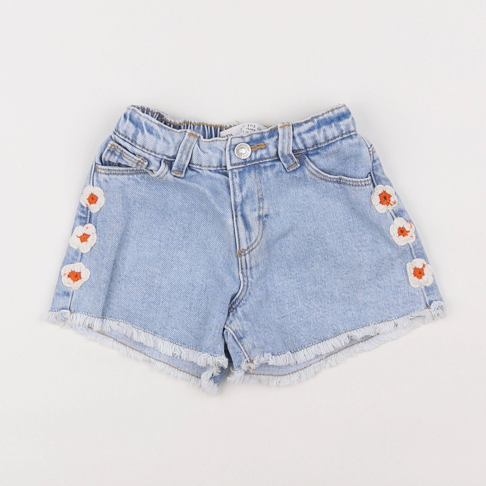 Zara - short bleu - 18 mois à 2 ans