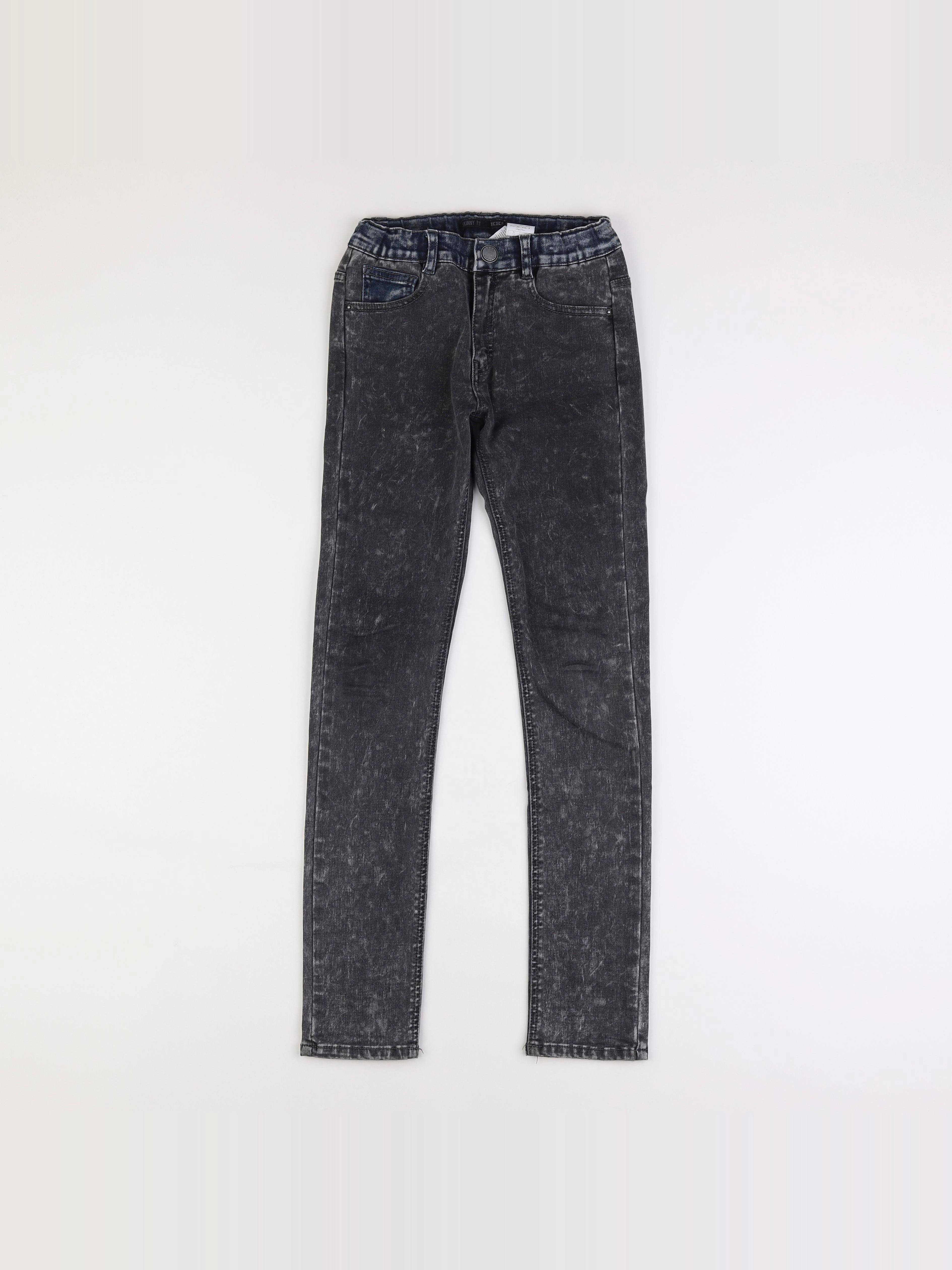IKKS - jean gris - 10 ans