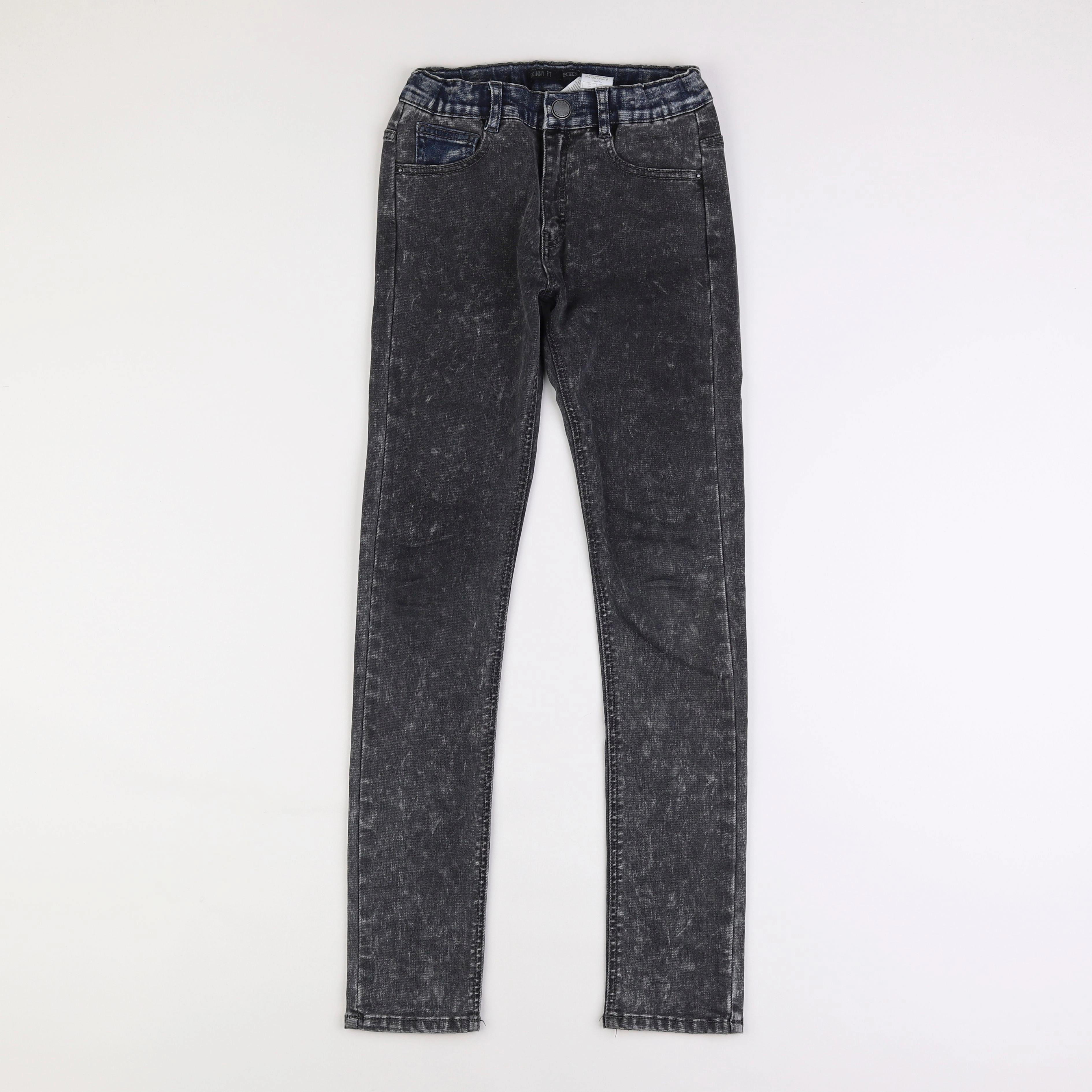 IKKS - jean gris - 10 ans