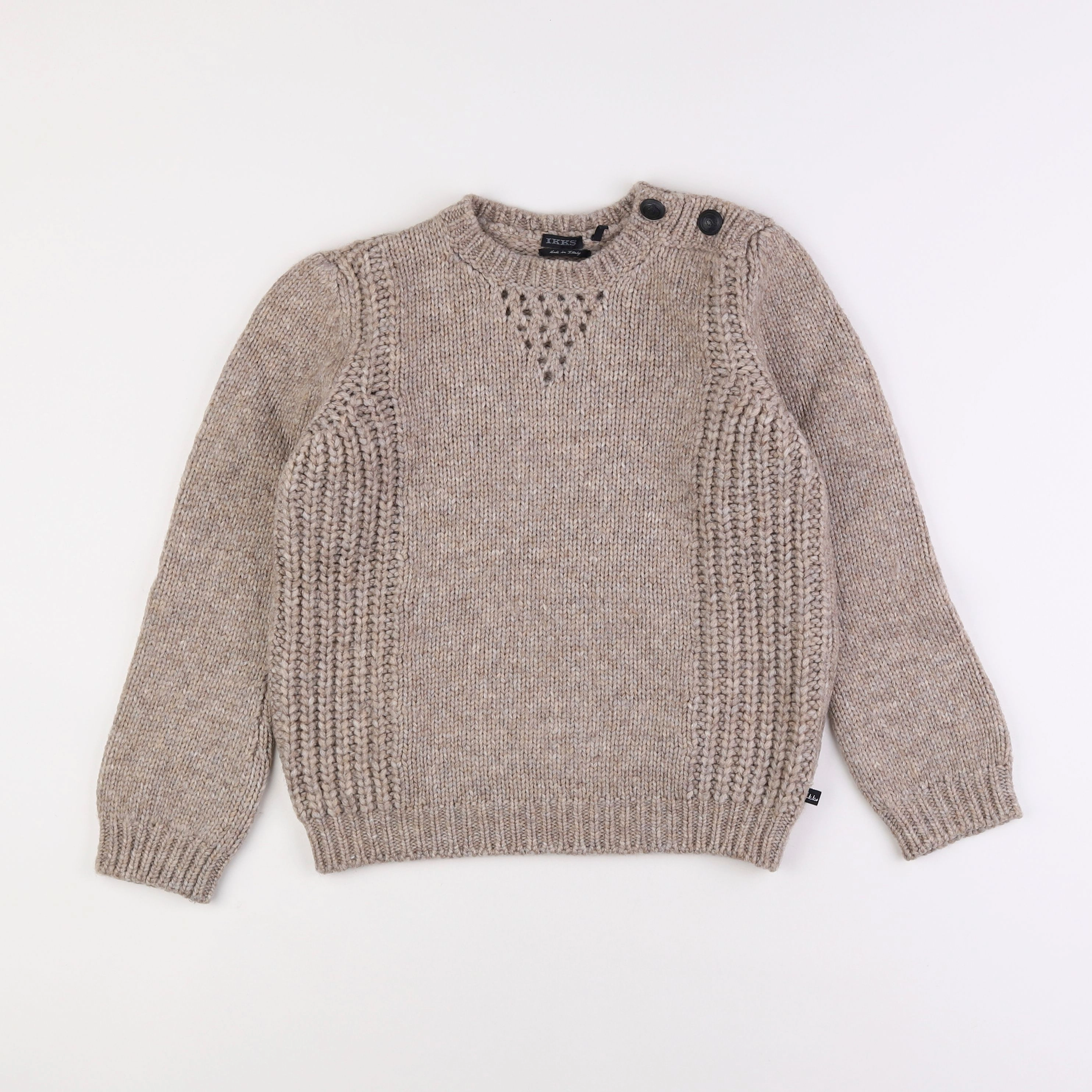 IKKS - pull marron - 10 ans