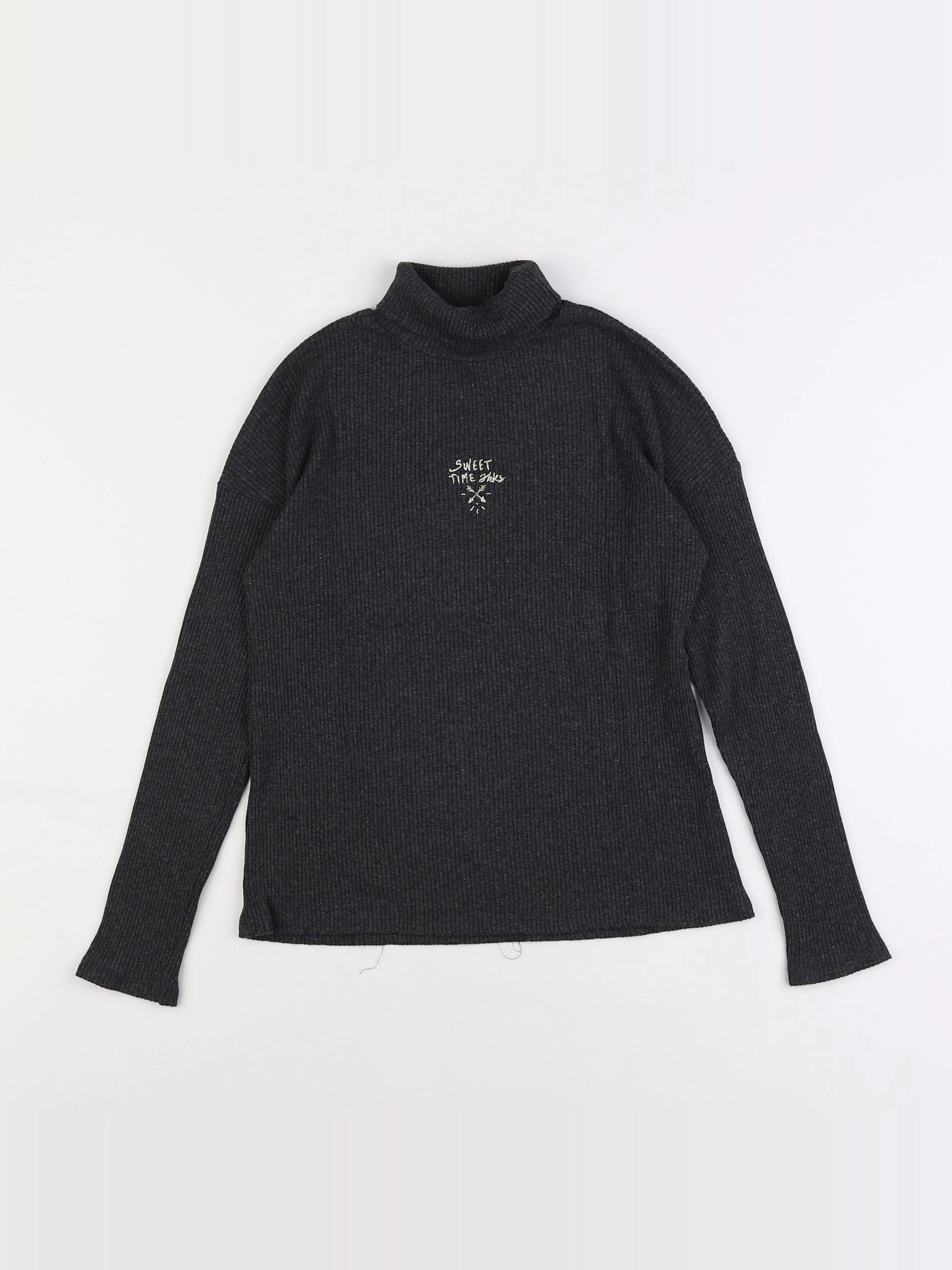 IKKS - sous-pull gris - 10 ans