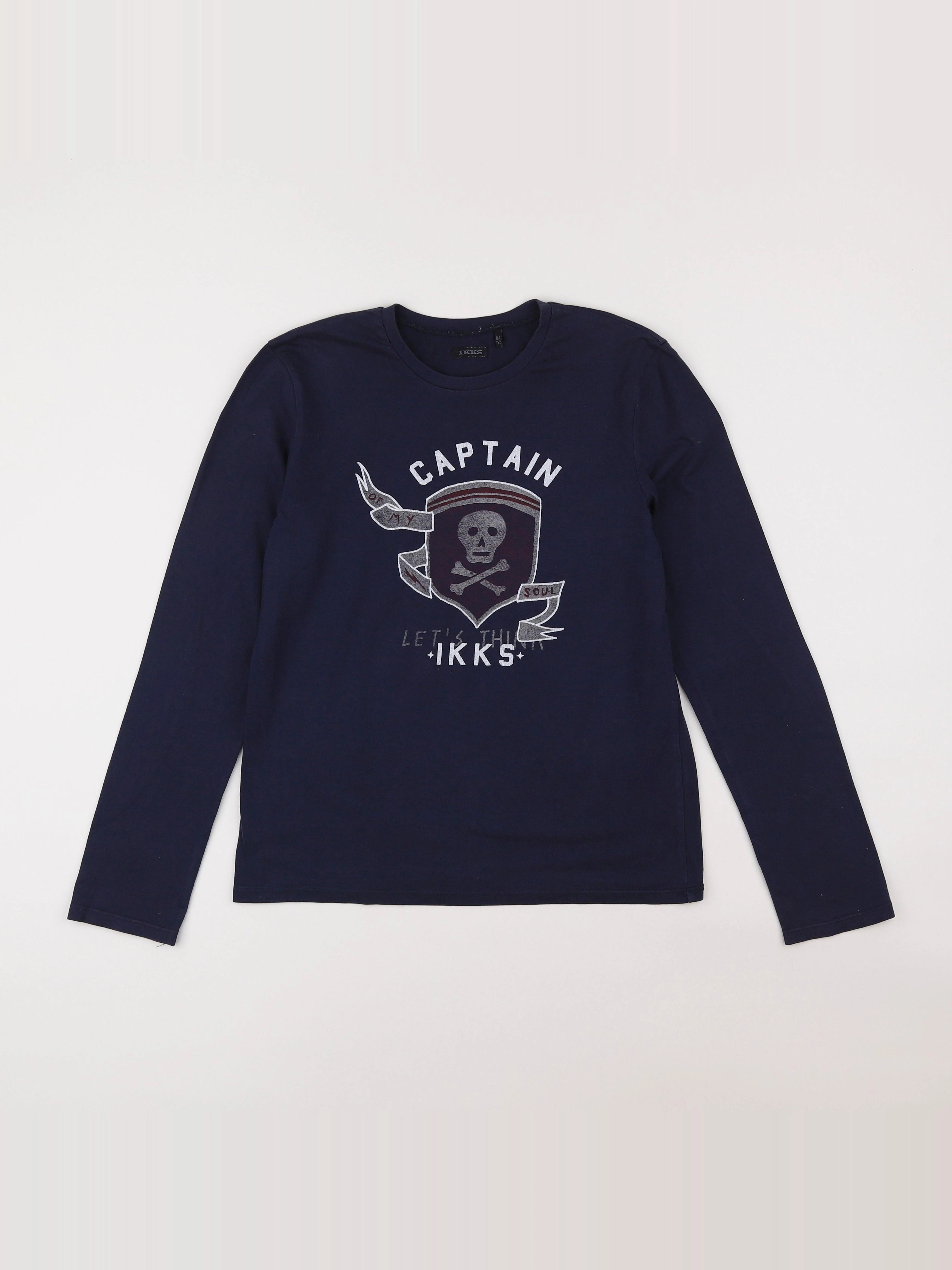 IKKS - tee-shirt bleu - 12 ans