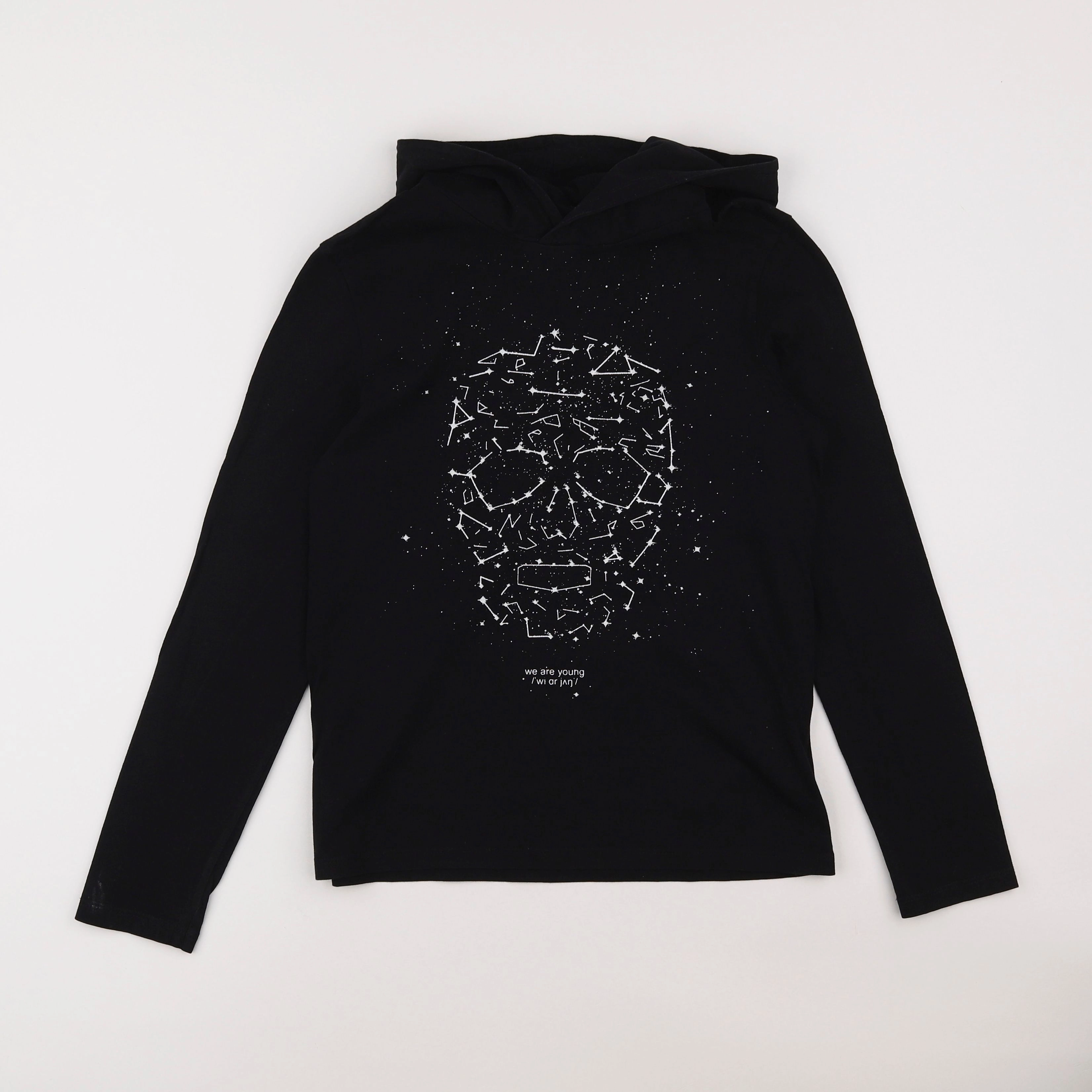 IKKS - sweat noir - 12 ans