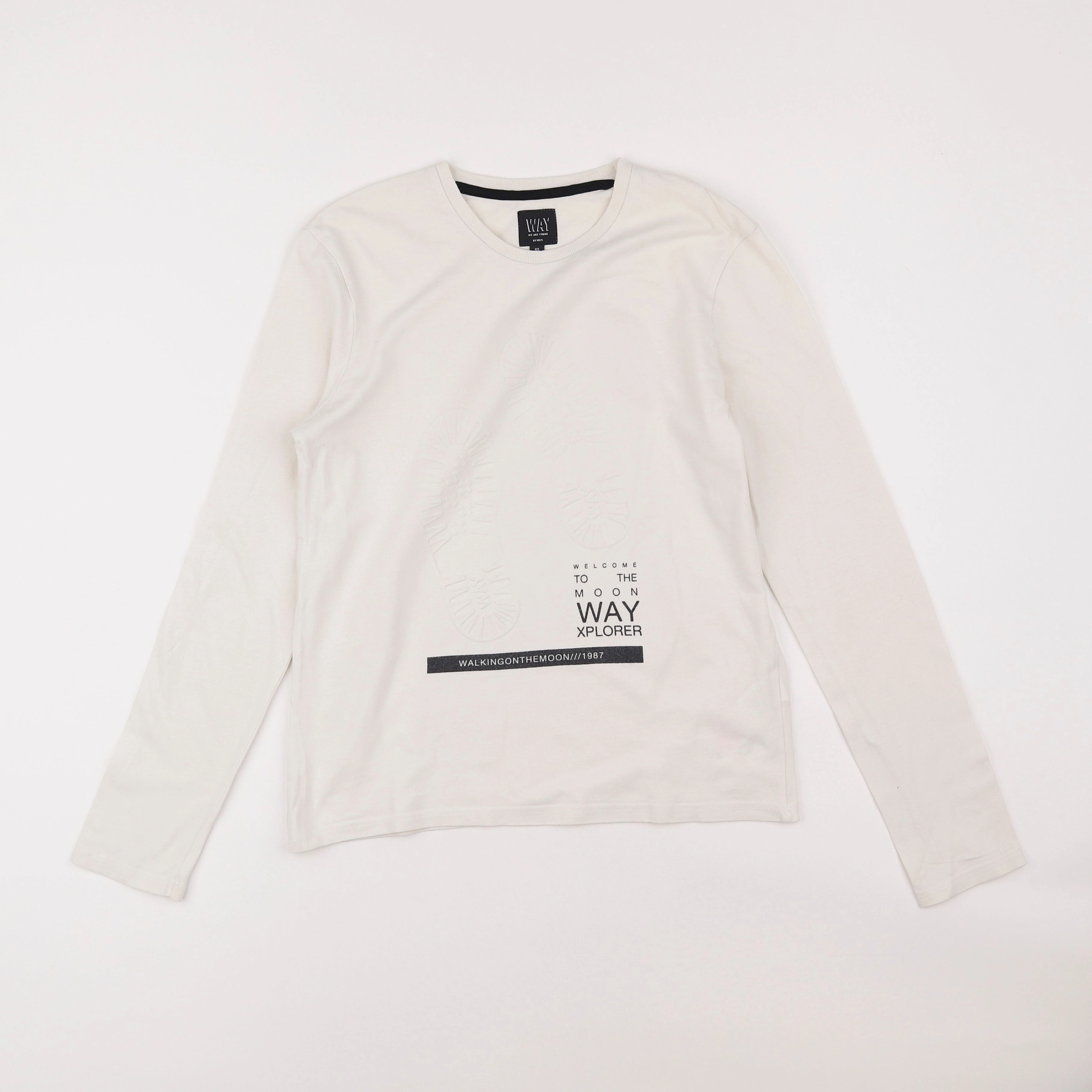 IKKS - tee-shirt blanc - 12 ans
