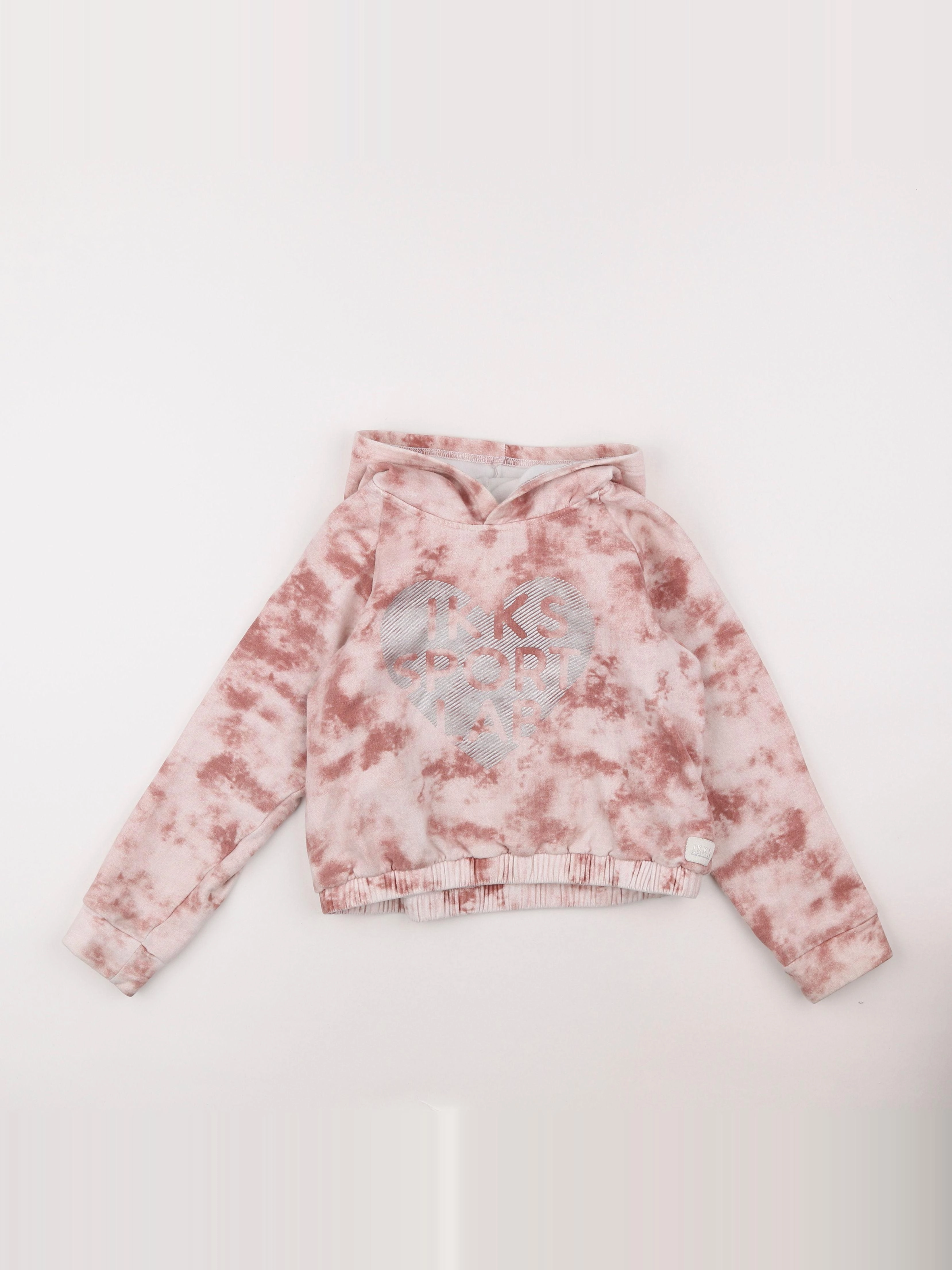 IKKS - sweat rose - 10 ans