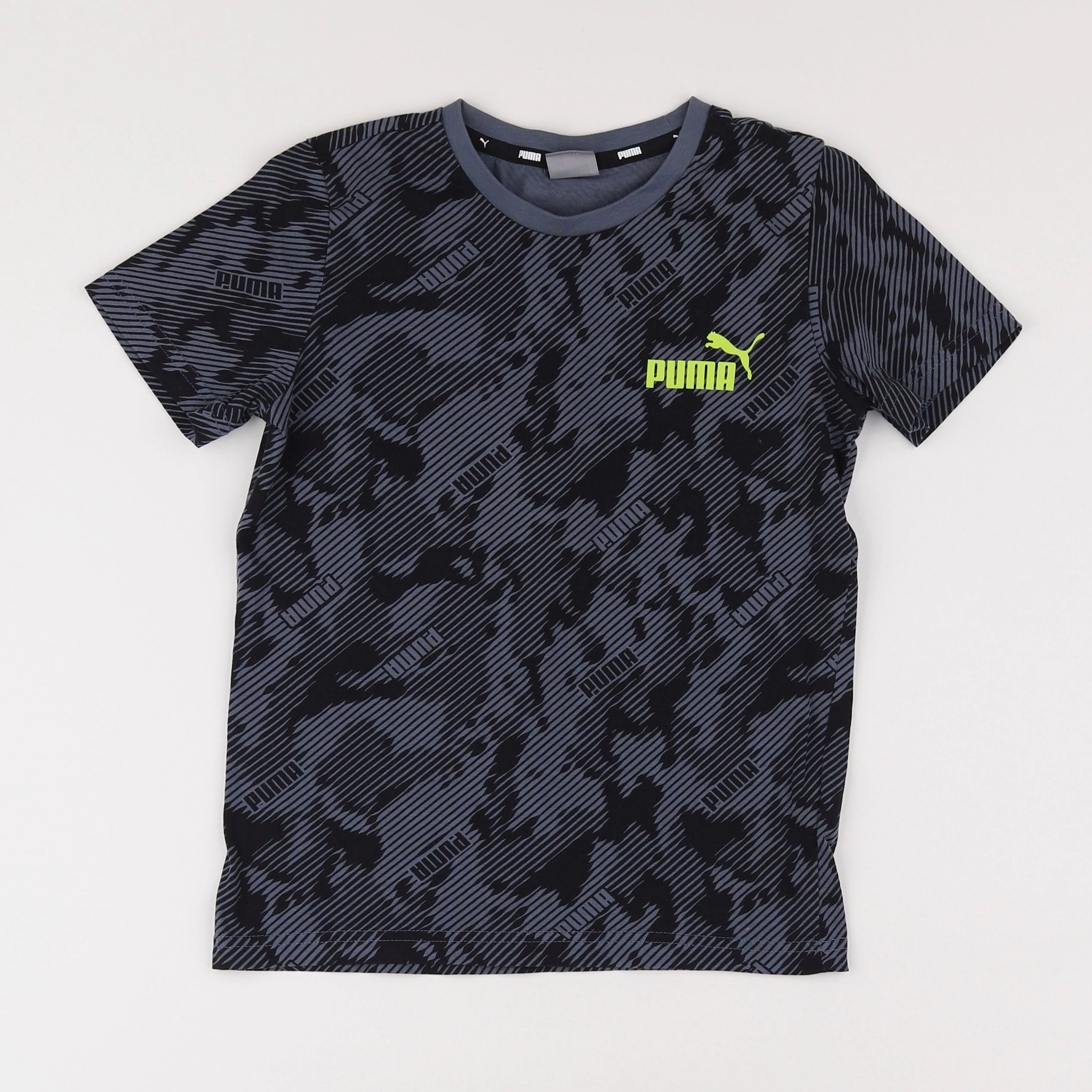 Puma - tee-shirt gris - 9/10 ans