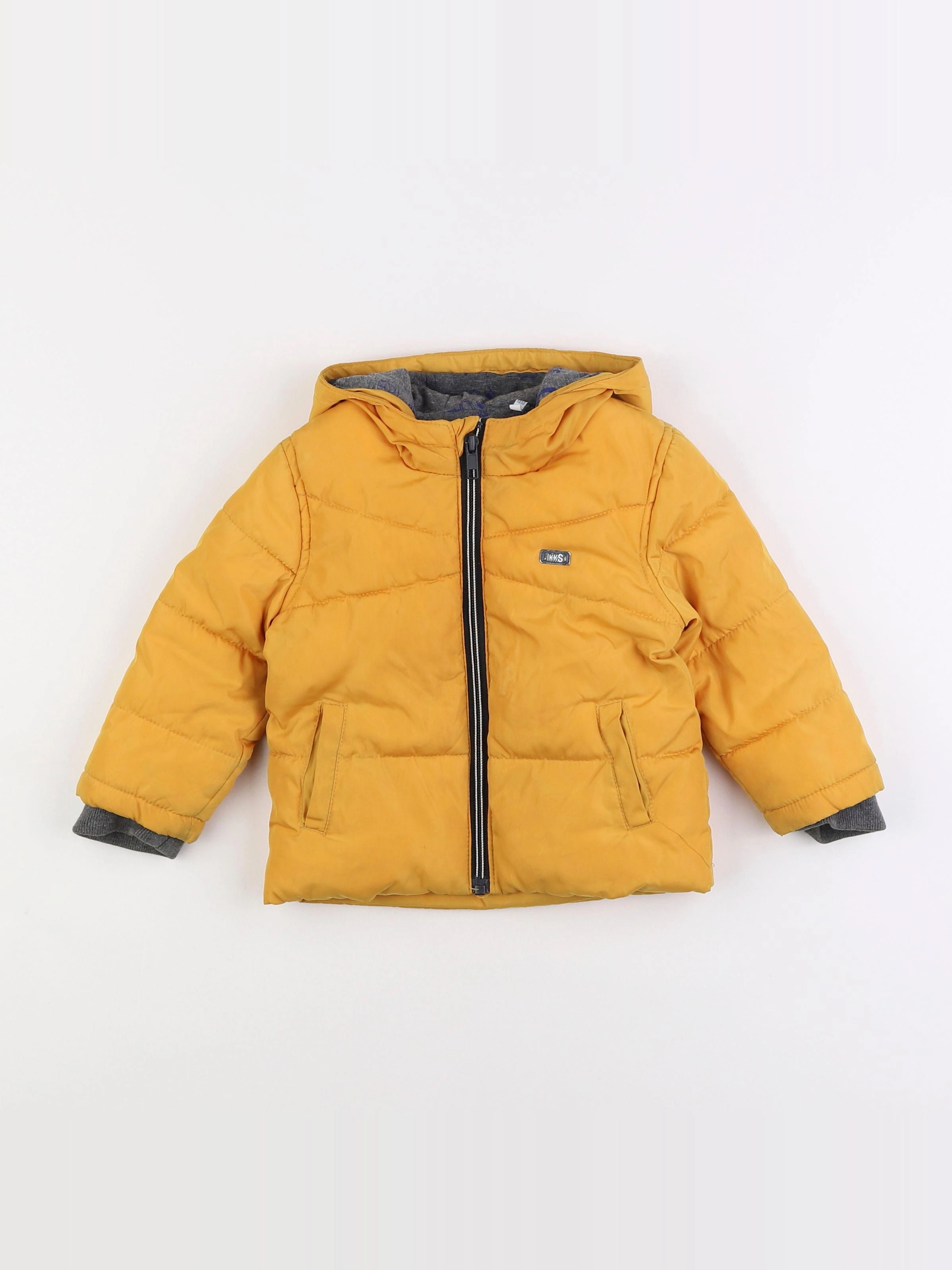 IKKS - doudoune jaune - 18 mois