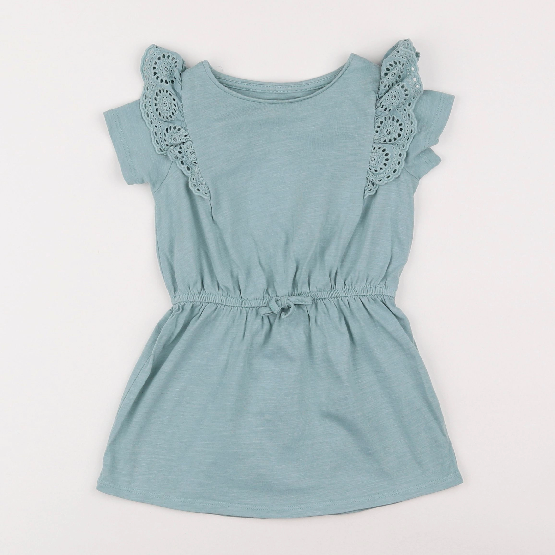 Vertbaudet - robe vert - 3 ans