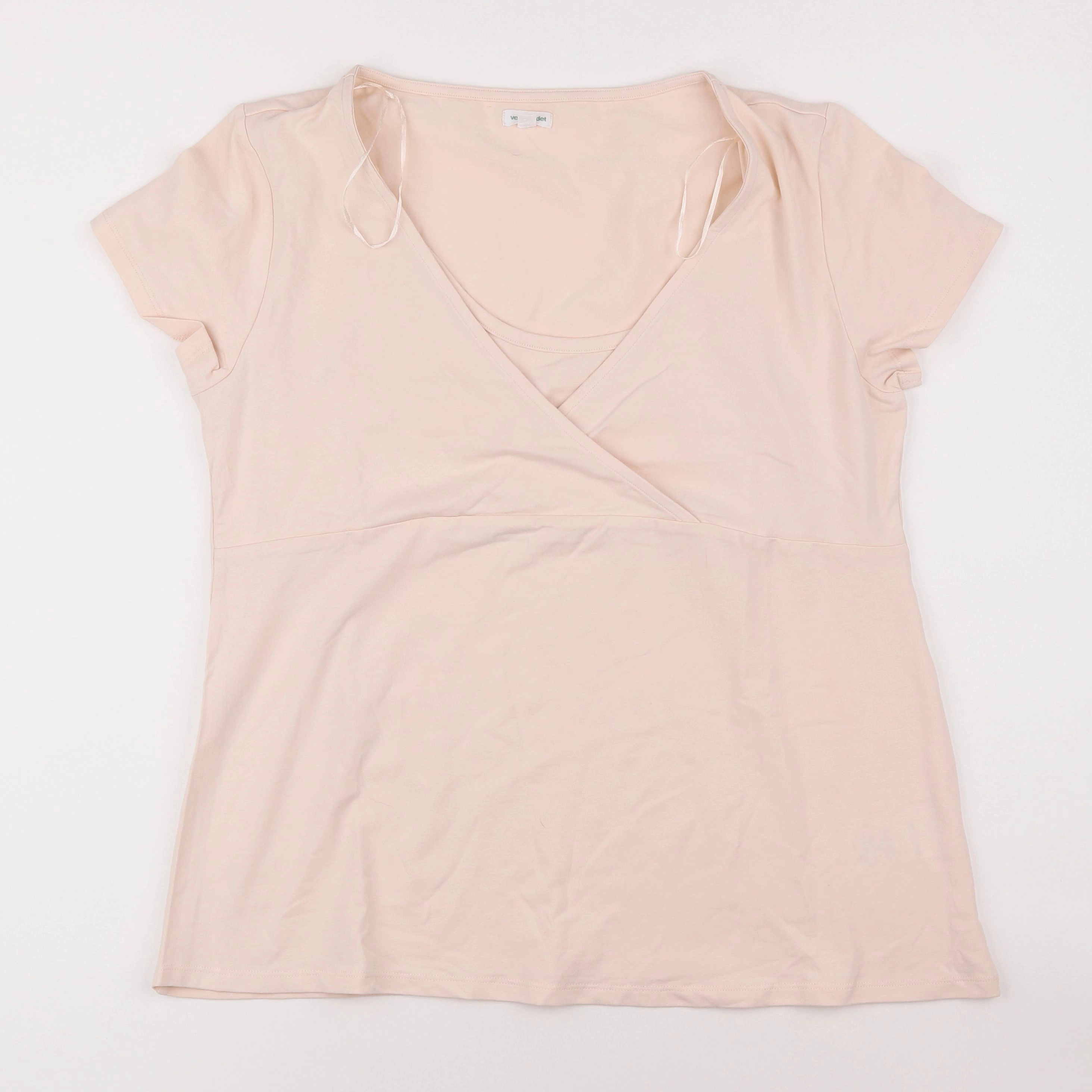 Vertbaudet - tee-shirt allaitement, grossesse beige - 46 à 48
