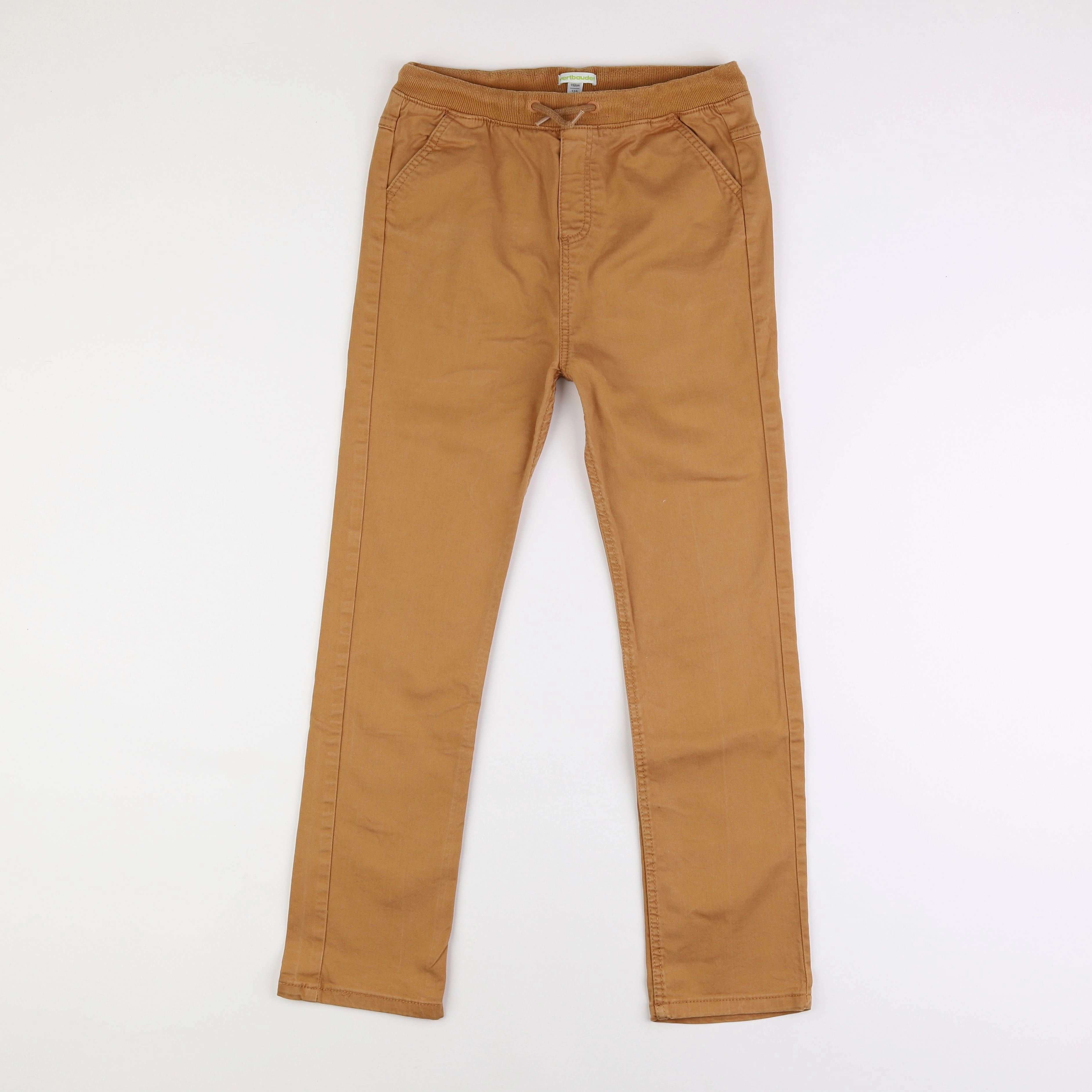 Vertbaudet - pantalon marron - 12 ans