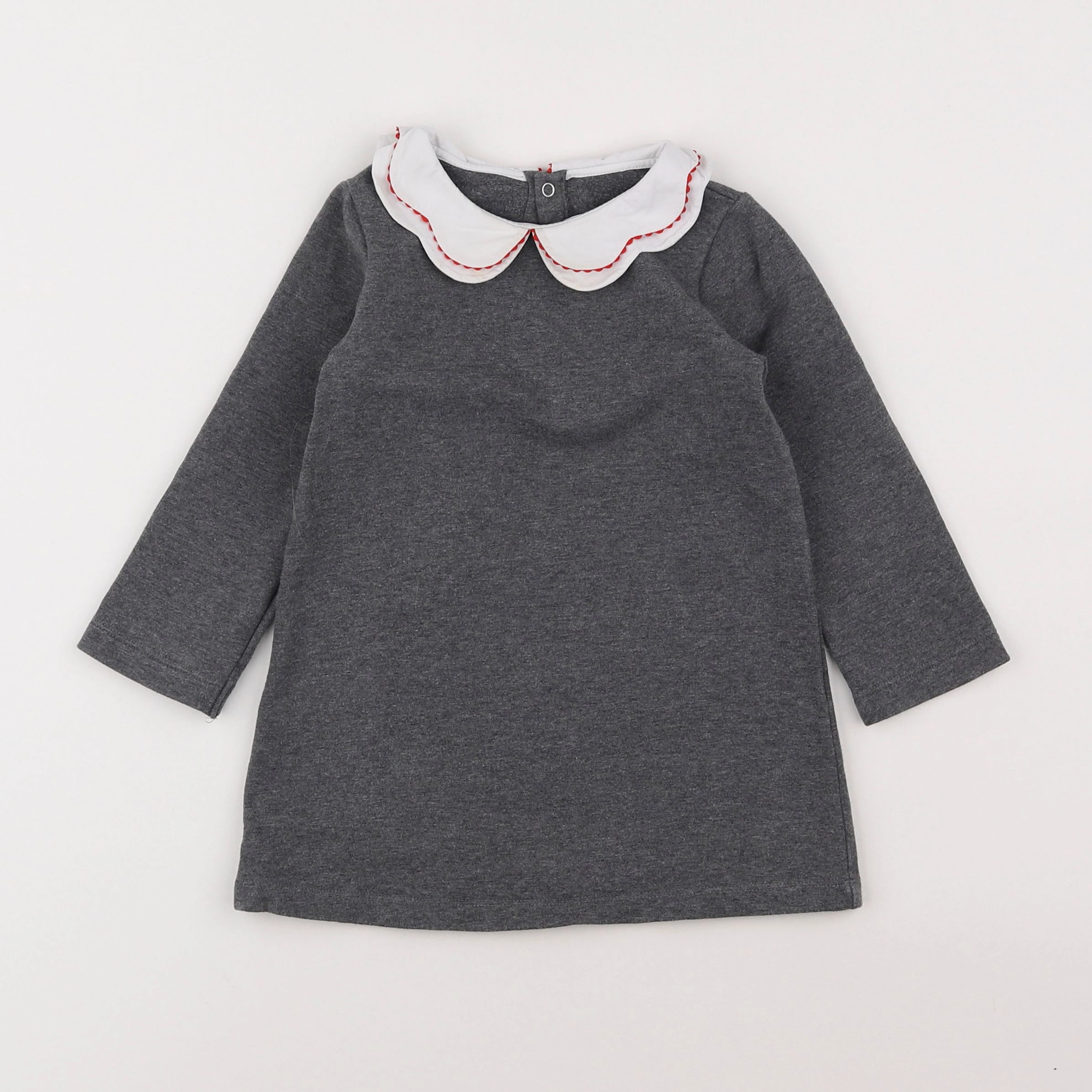 Jacadi - robe gris - 2 ans