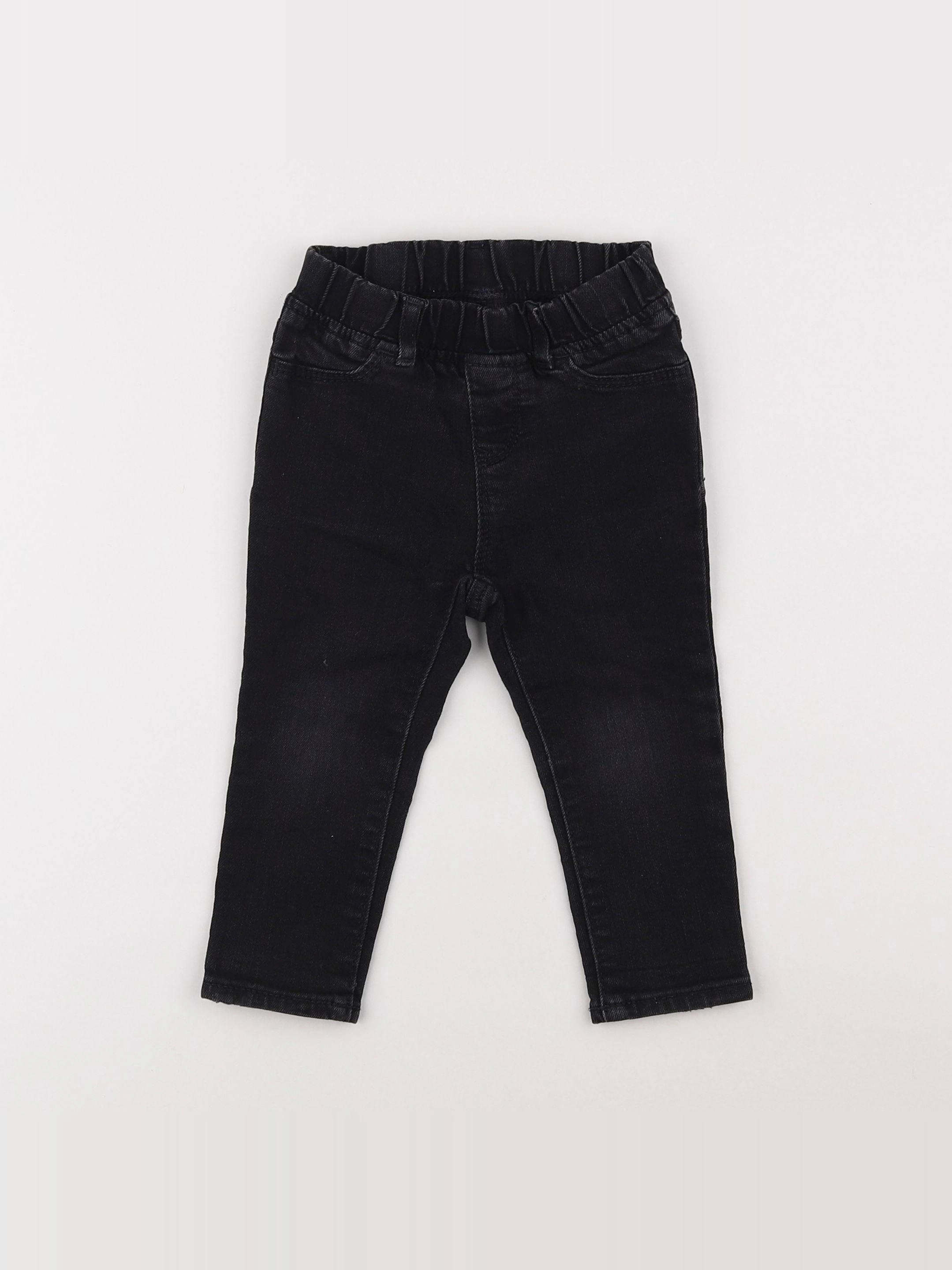 GAP - jegging noir - 18 mois à 2 ans