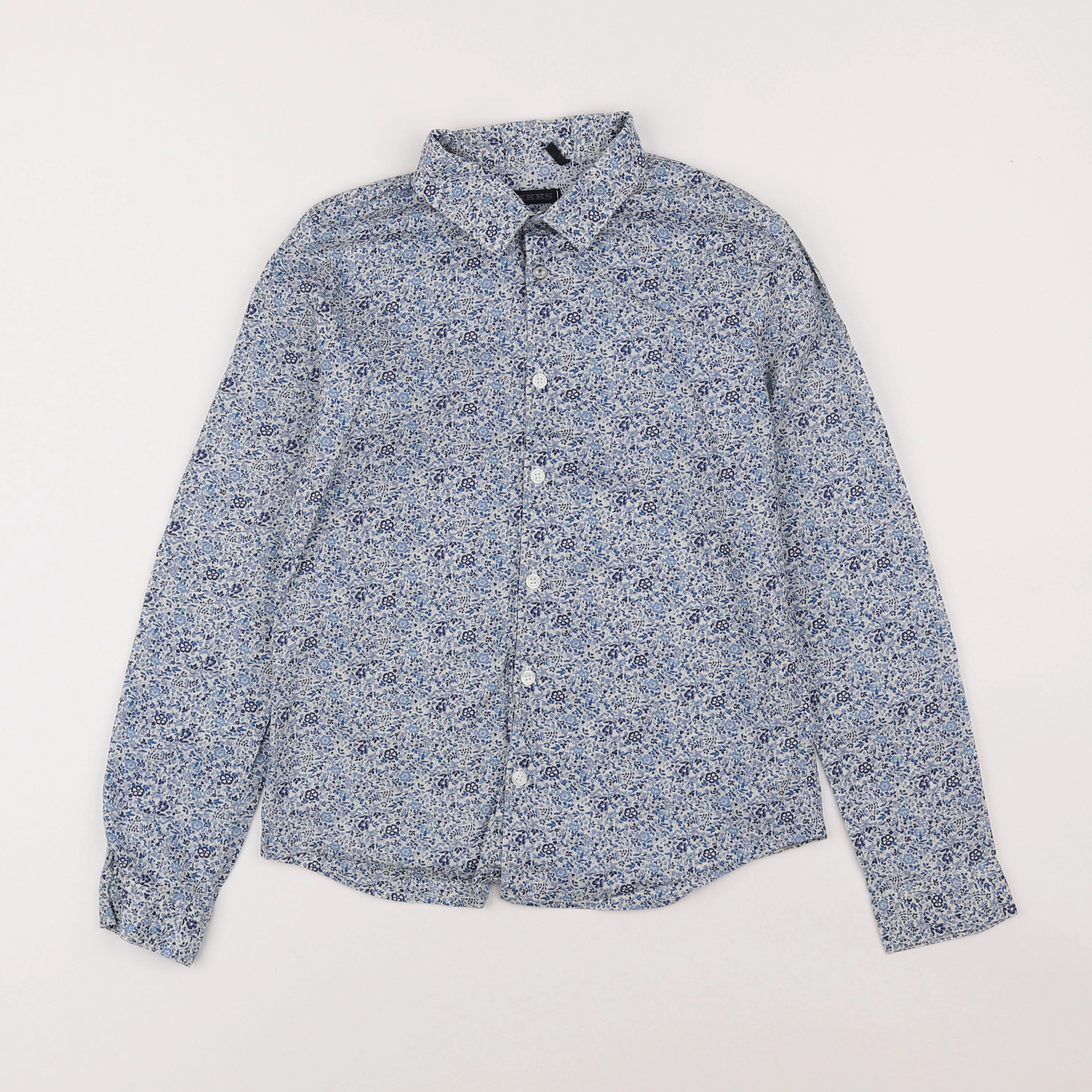 IKKS - chemise bleu - 10 ans