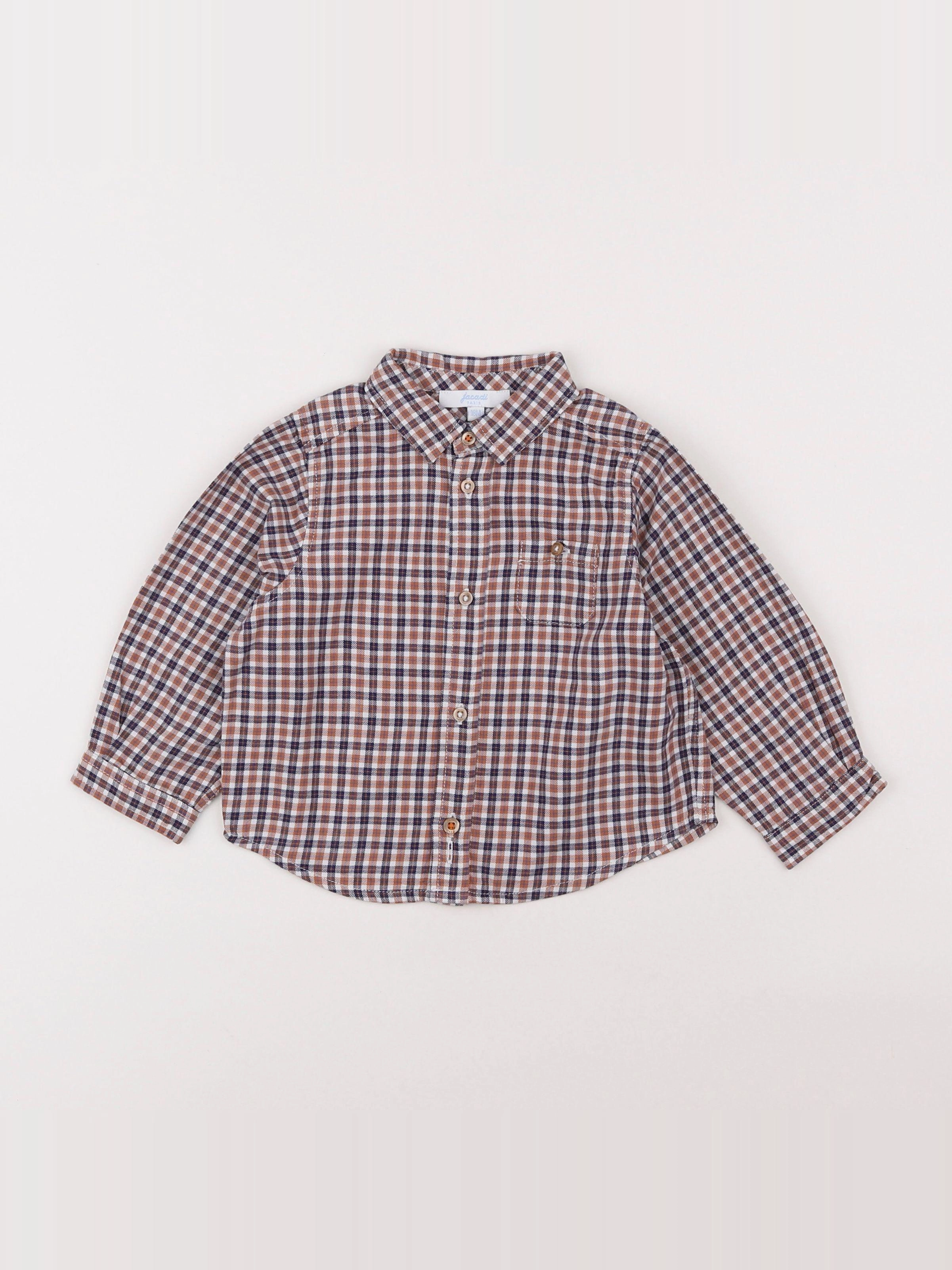 Jacadi - chemise orange - 18 mois