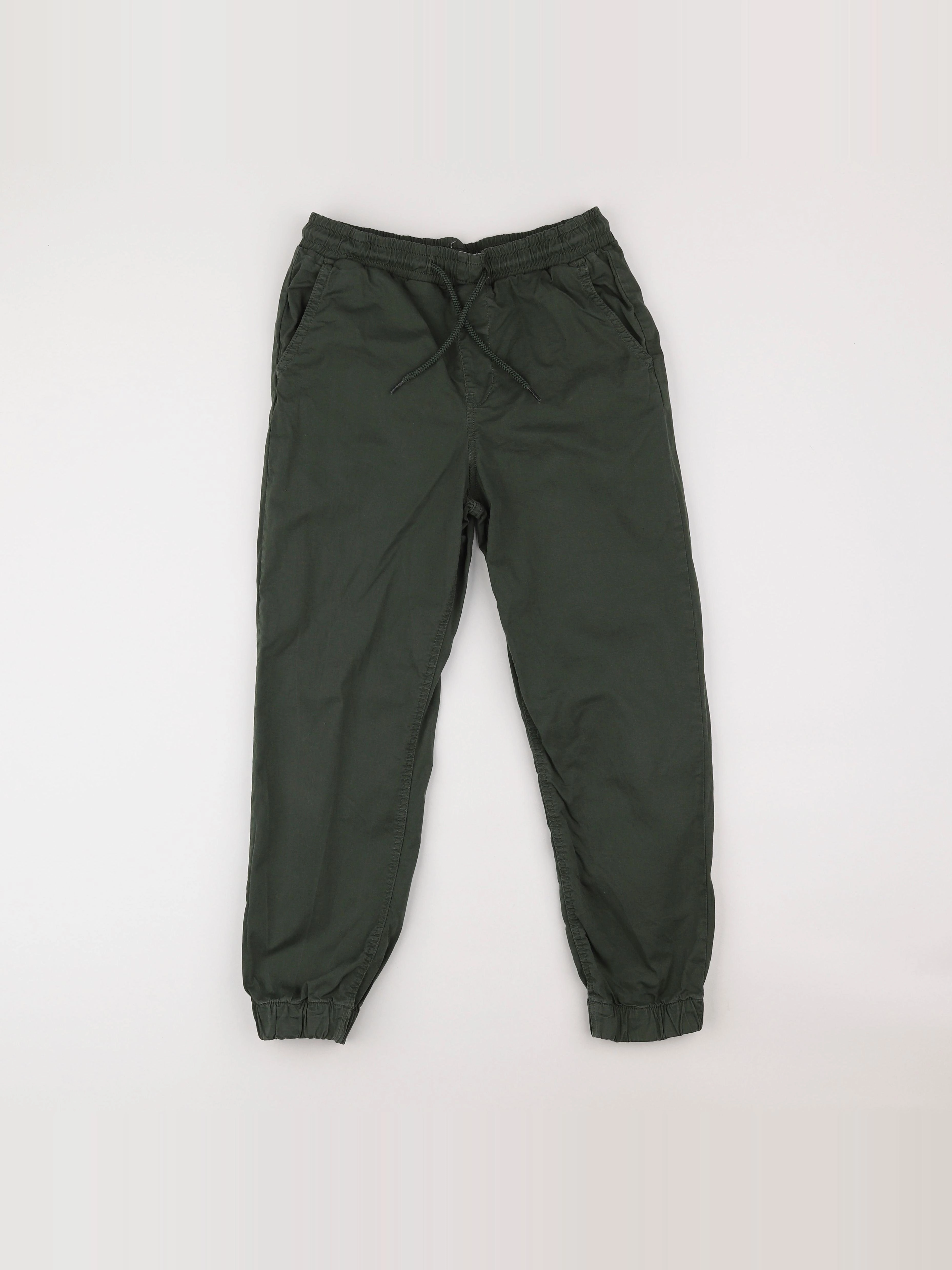 Monoprix - pantalon vert - 10 ans