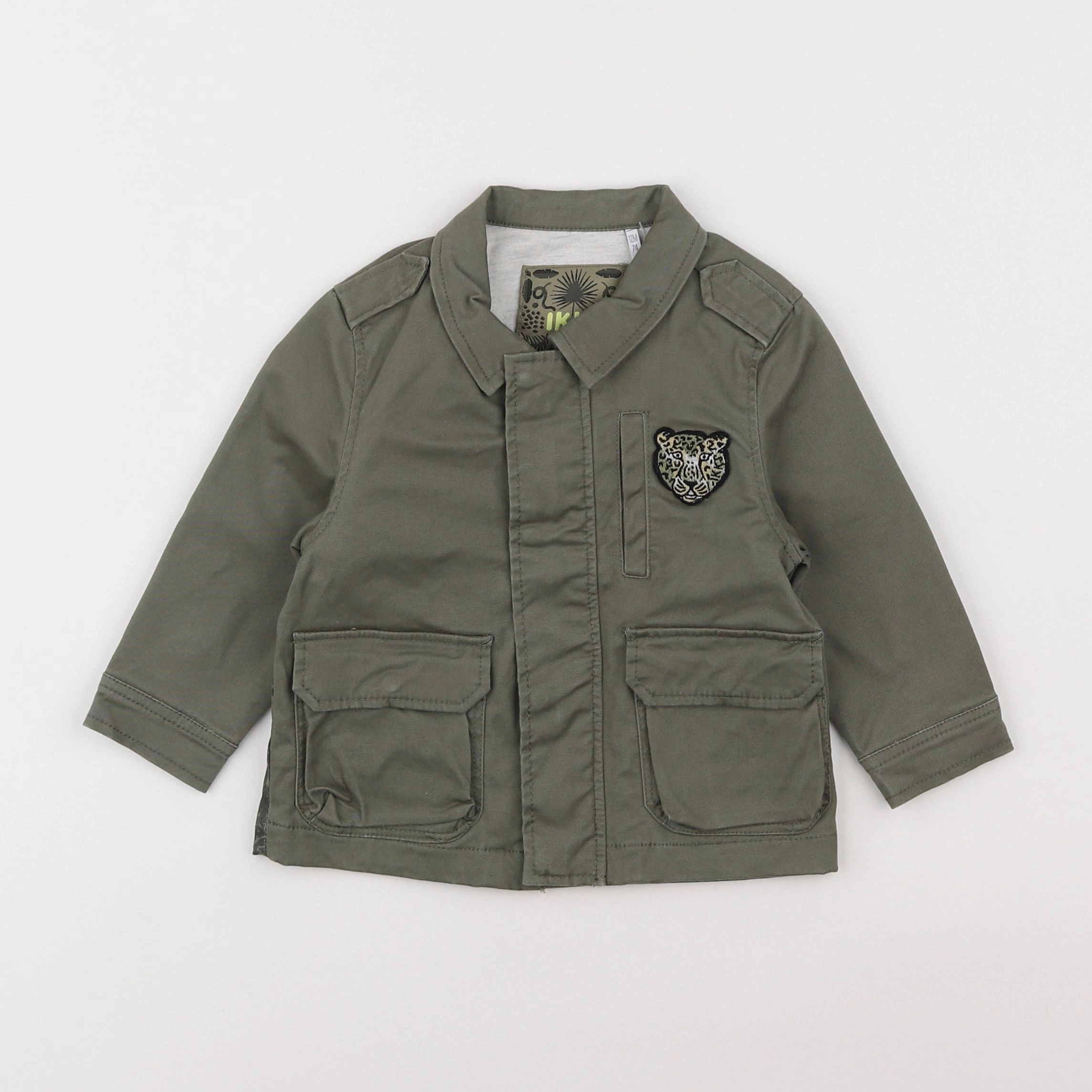 IKKS - veste vert - 12 mois