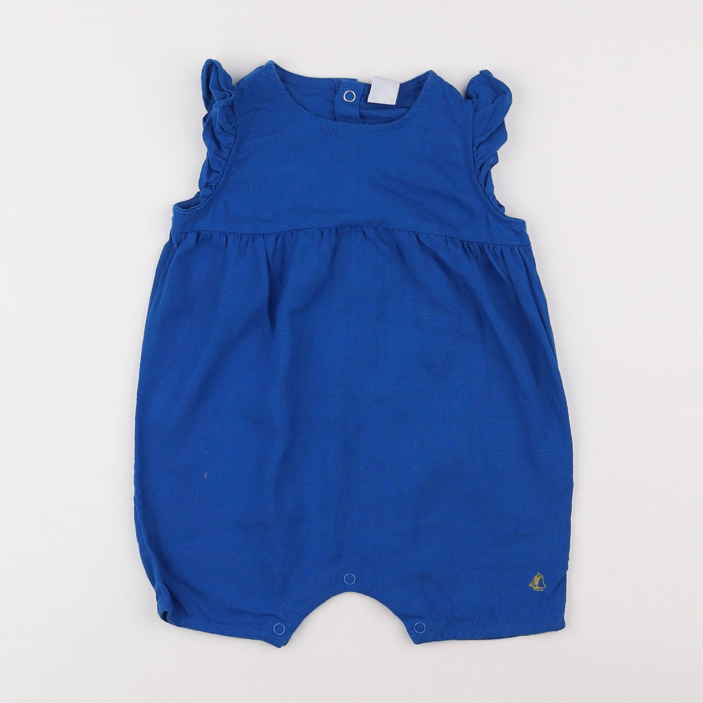 Petit Bateau - combinaison bleu - 2 ans