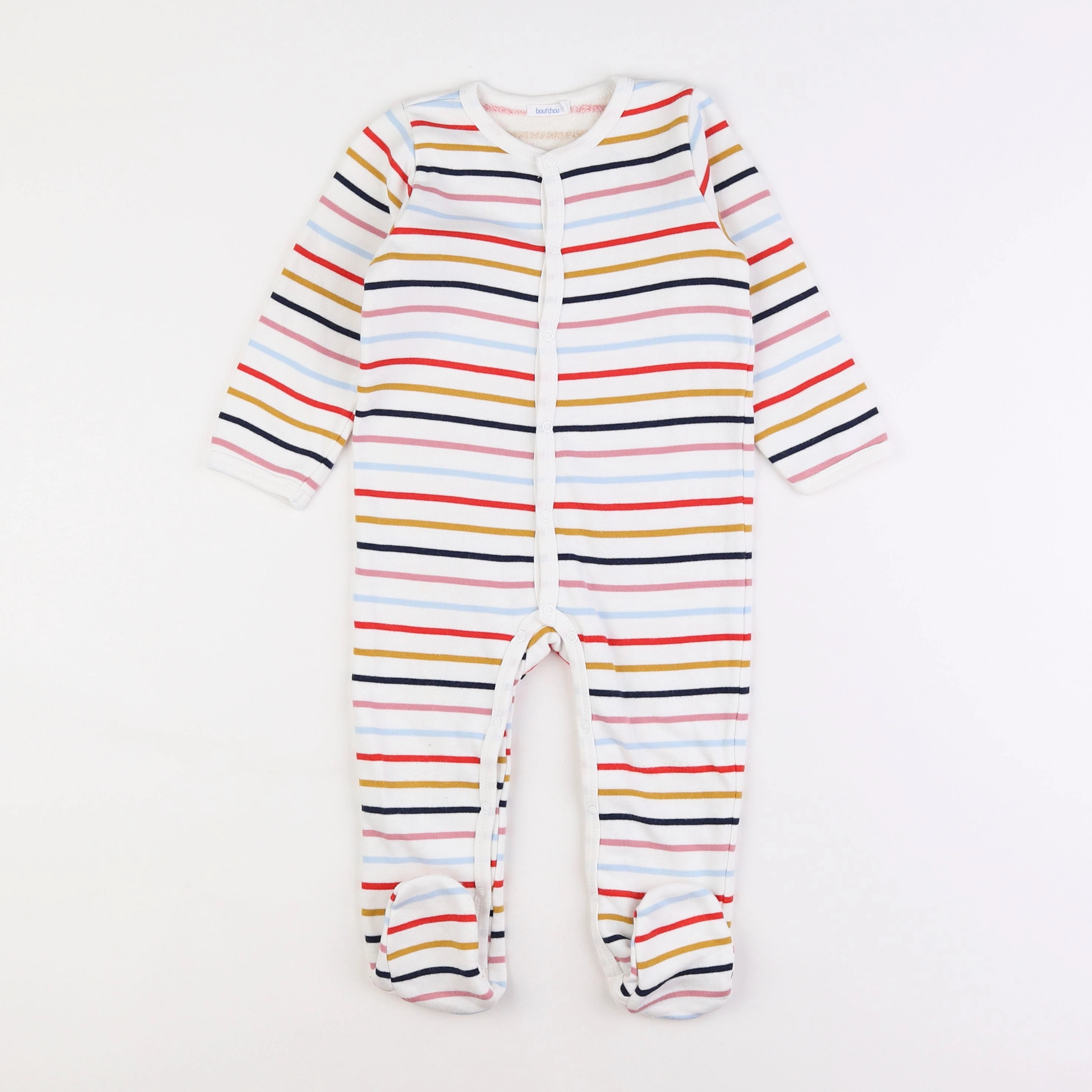 Boutchou - pyjama coton blanc - 2 ans