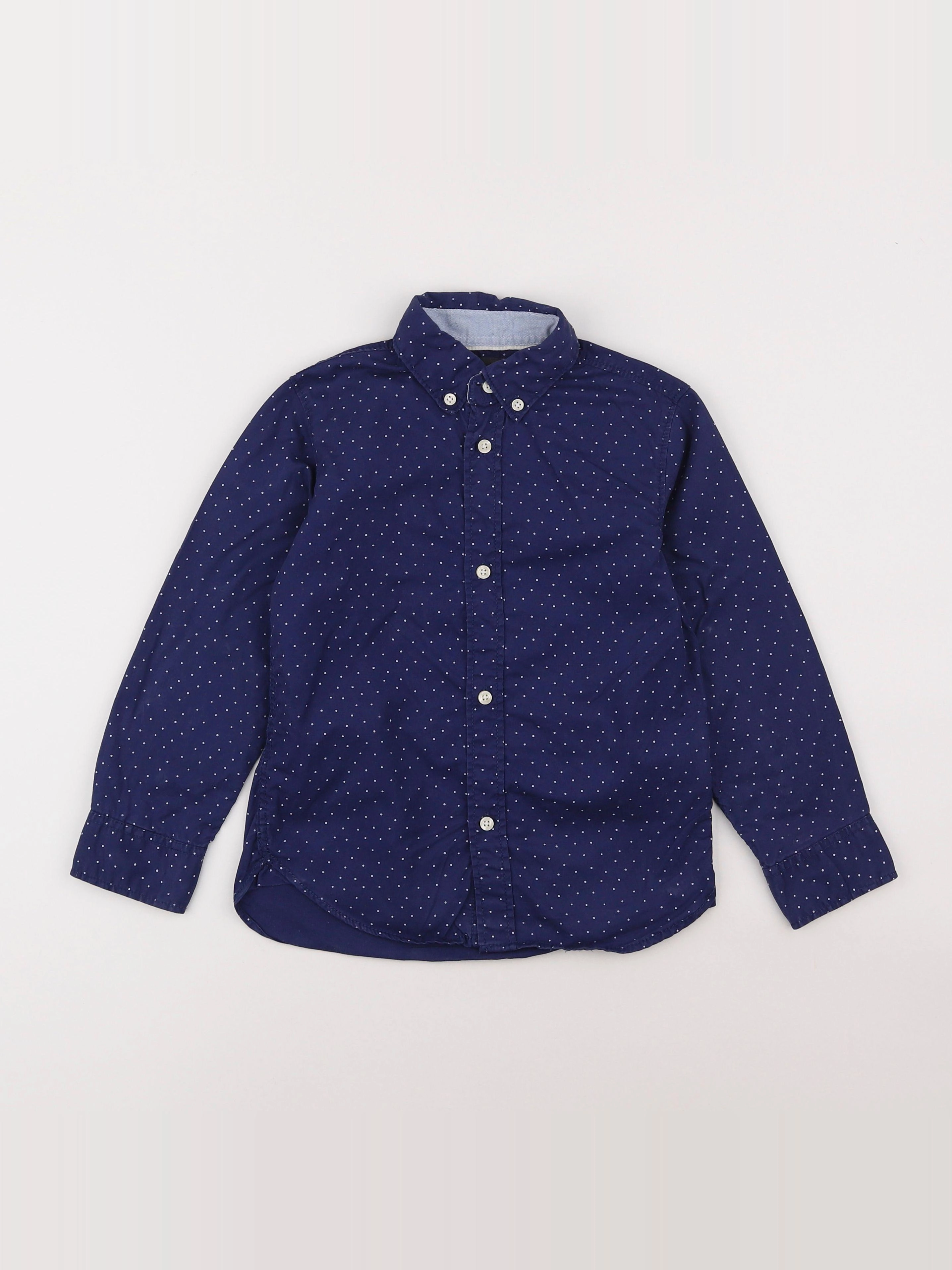 H&M - chemise bleu - 5/6 ans