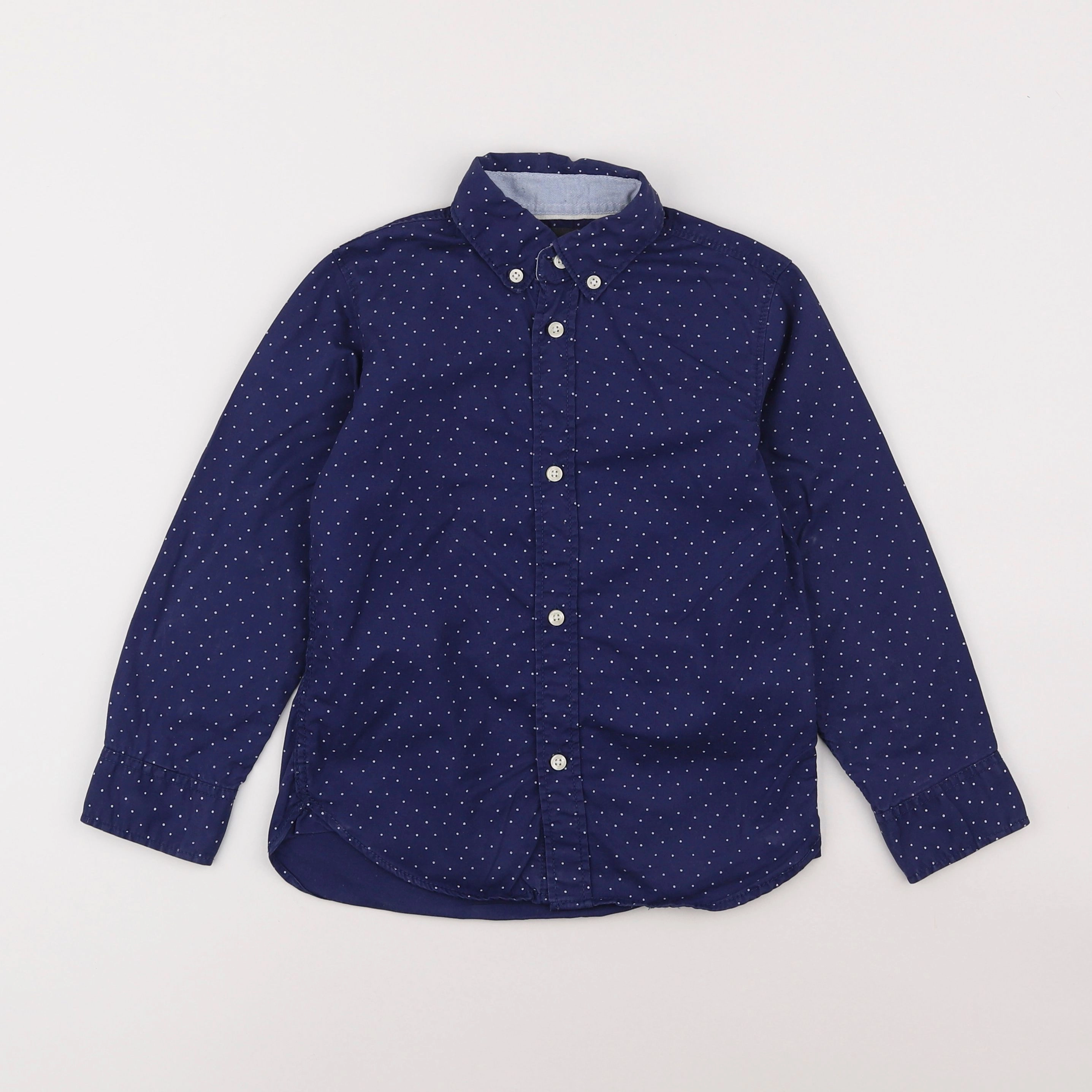H&M - chemise bleu - 5/6 ans