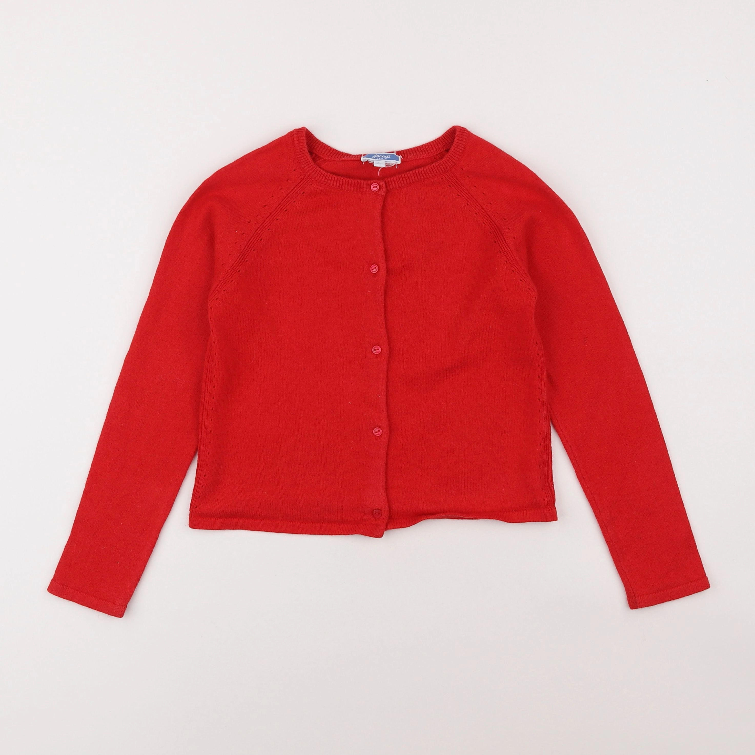 Jacadi - gilet rouge - 8 ans