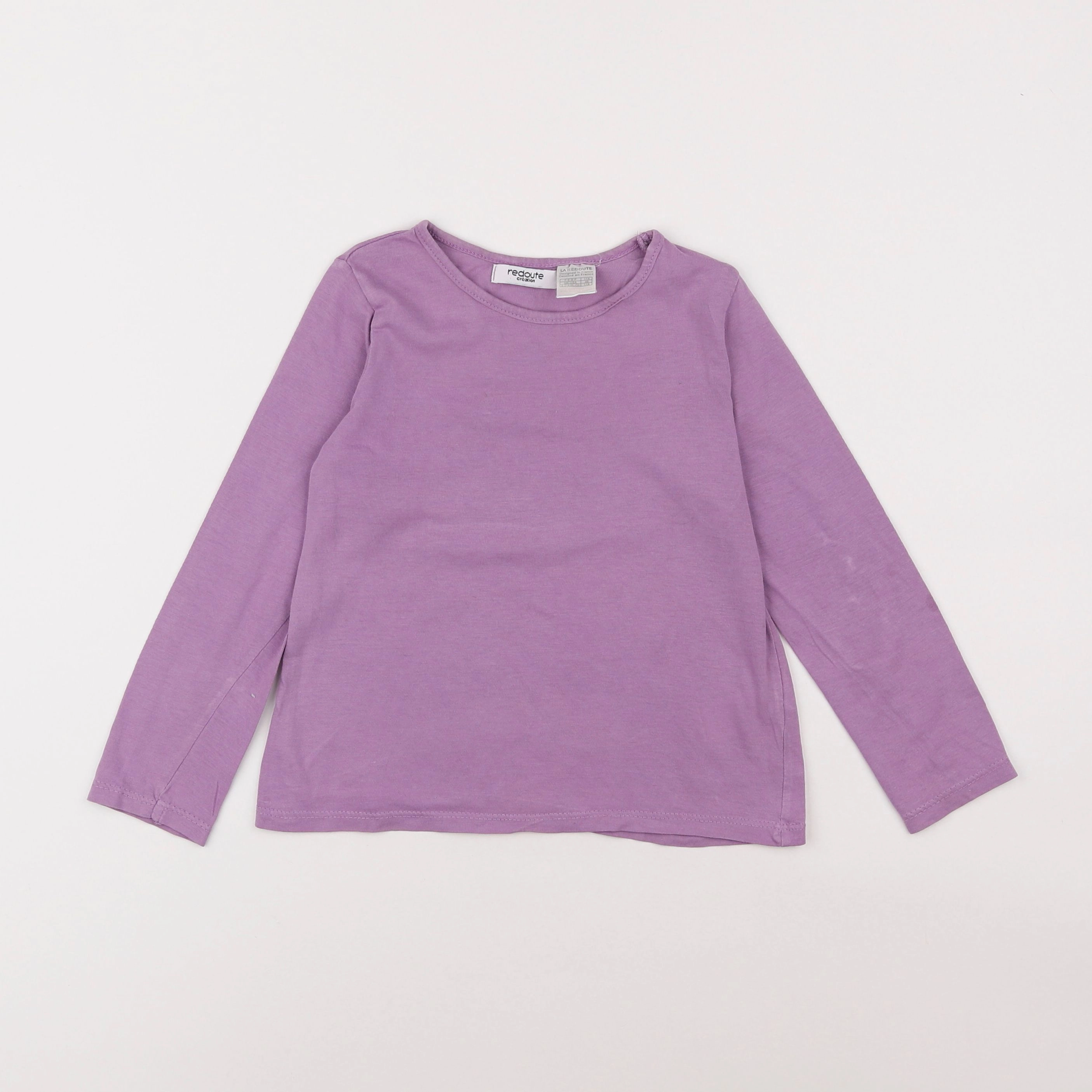 La Redoute - tee-shirt violet - 6 ans