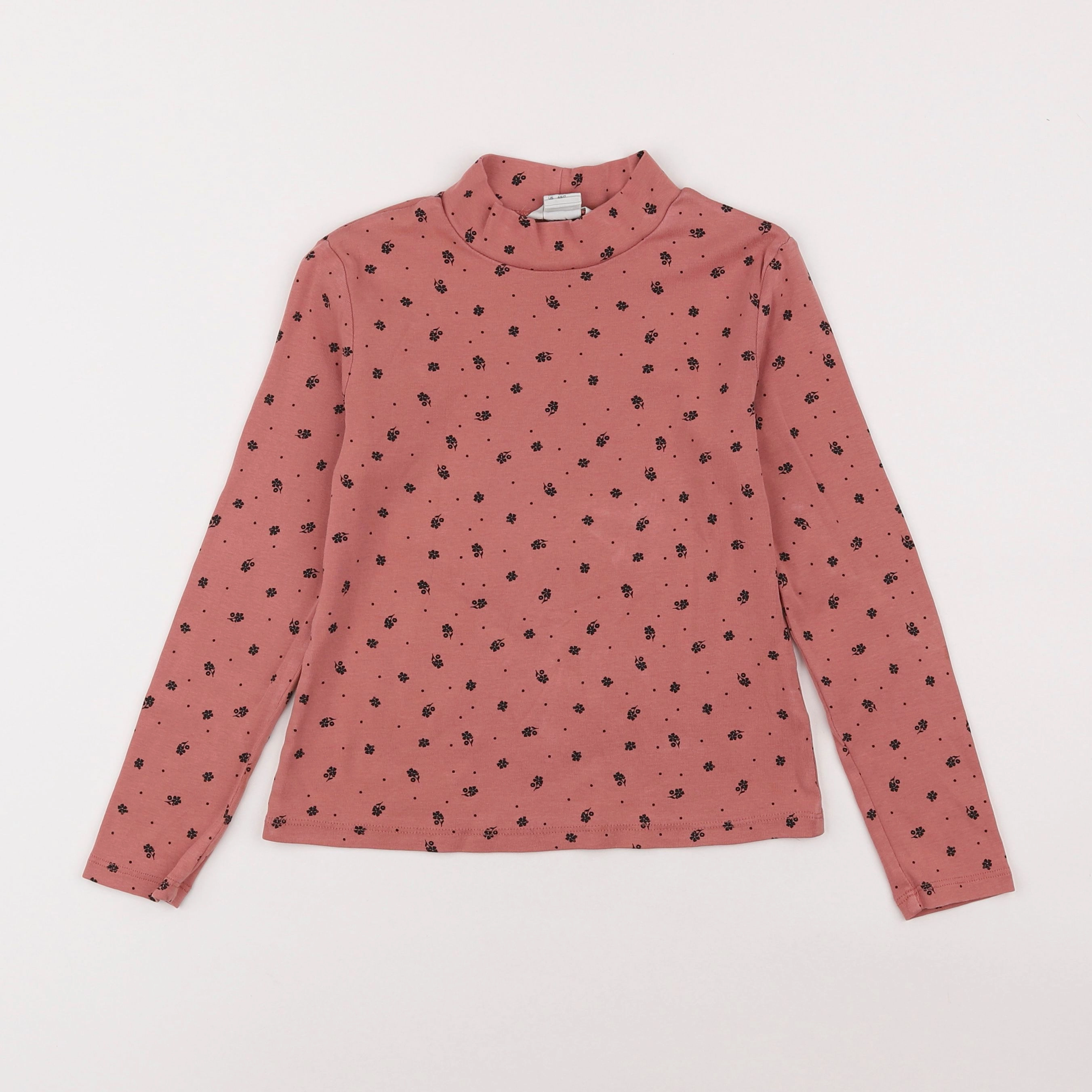 H&M - sous-pull rose - 6/8 ans