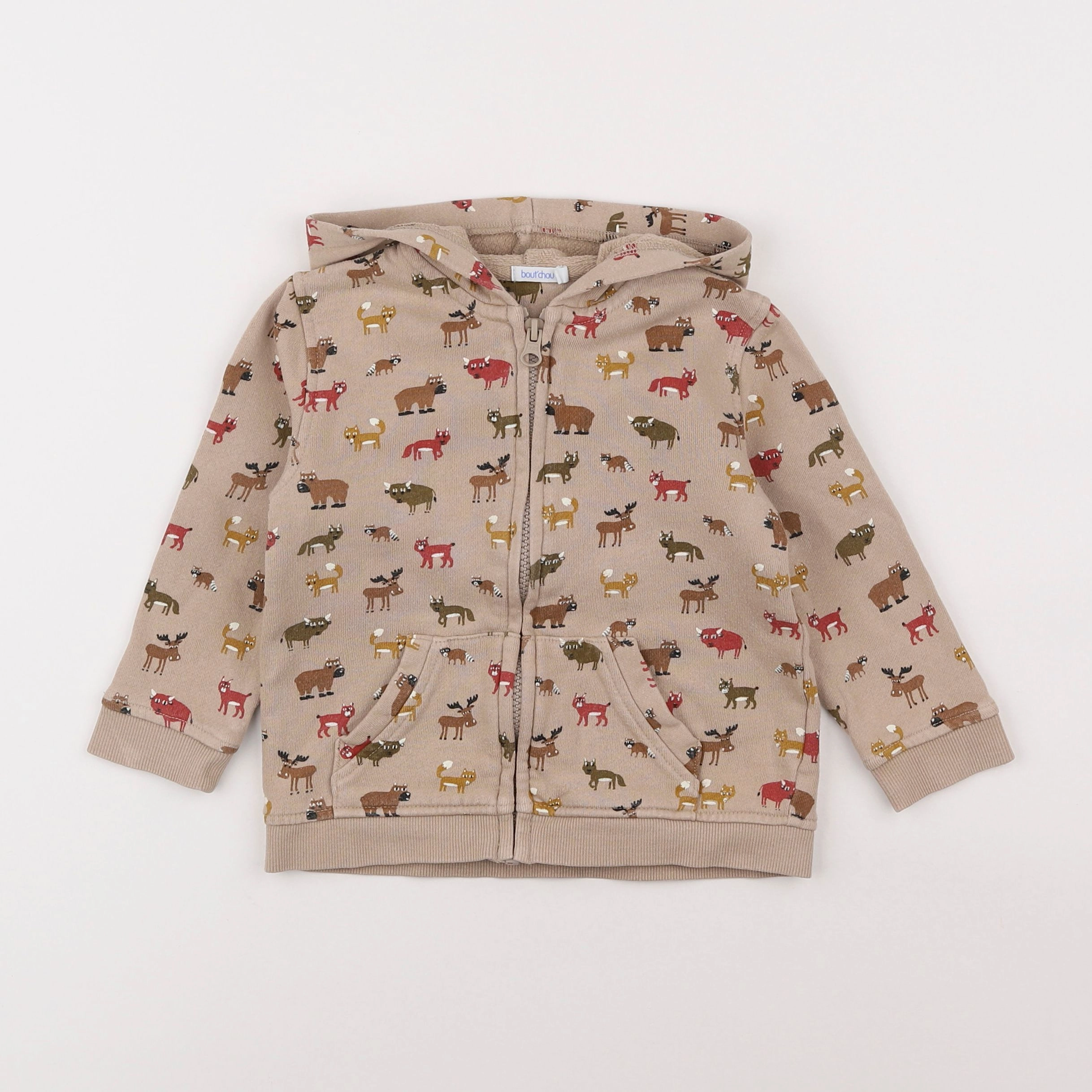 Boutchou - sweat beige - 3 ans