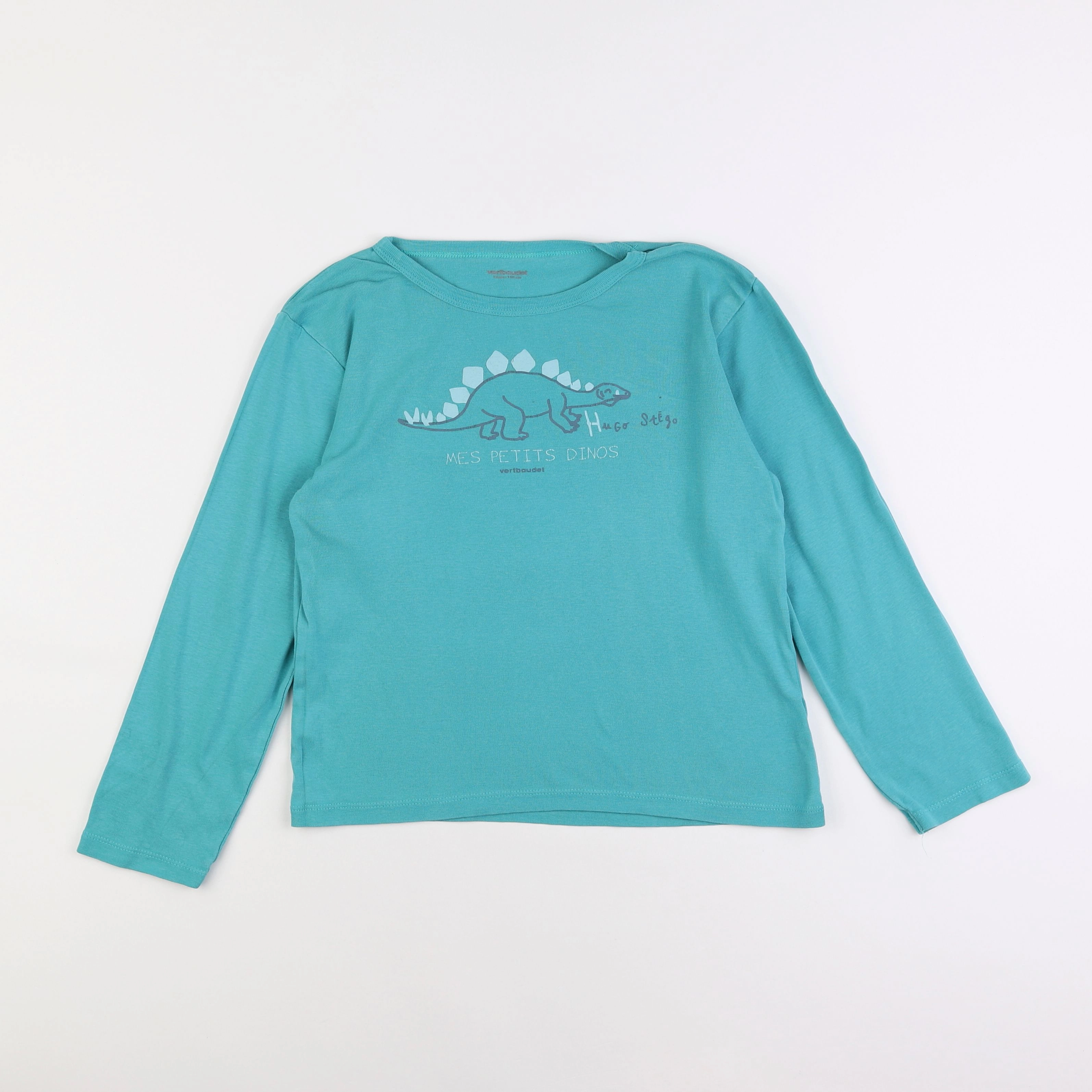 Vertbaudet - tee-shirt vert - 12 ans