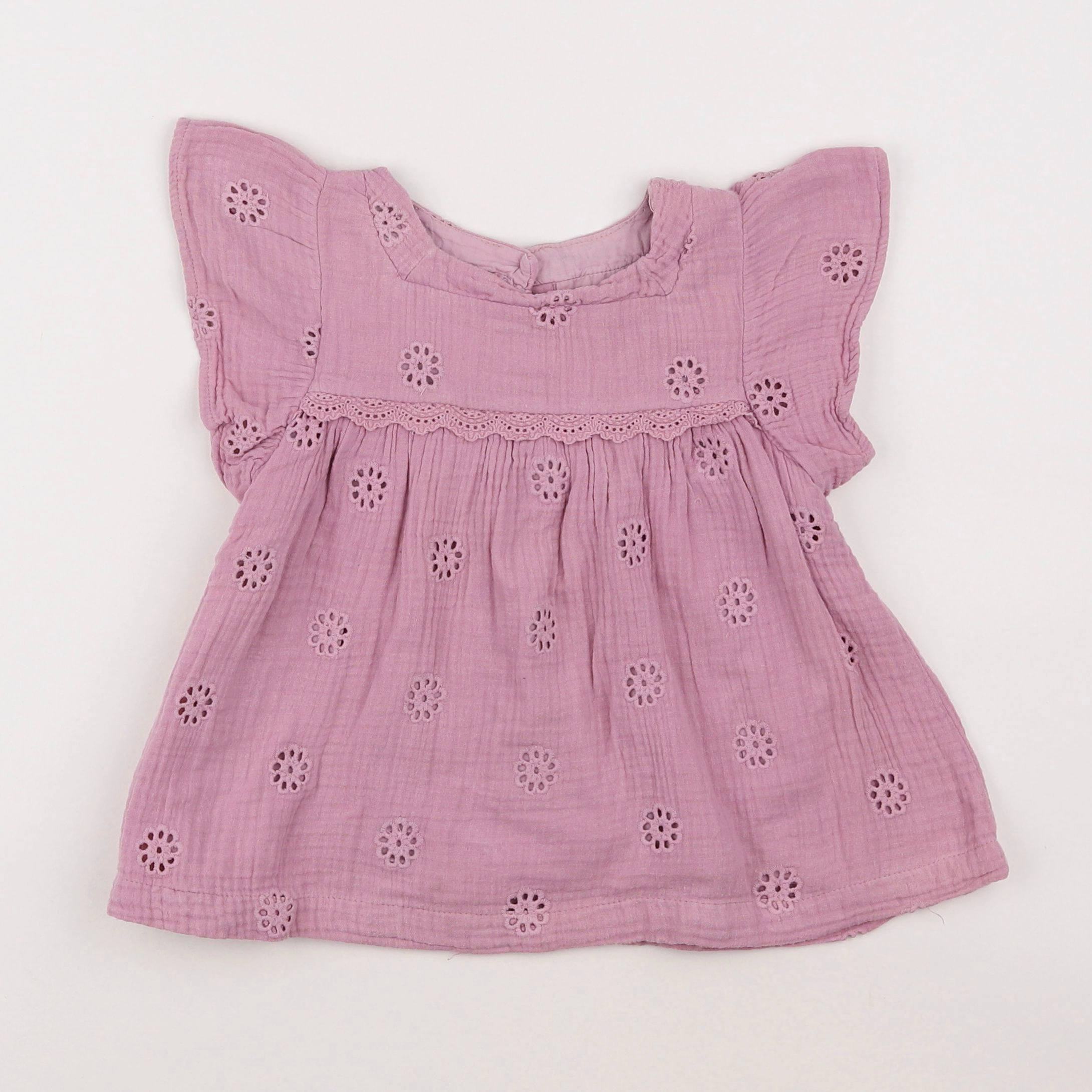 Vertbaudet - blouse rose - 5 ans