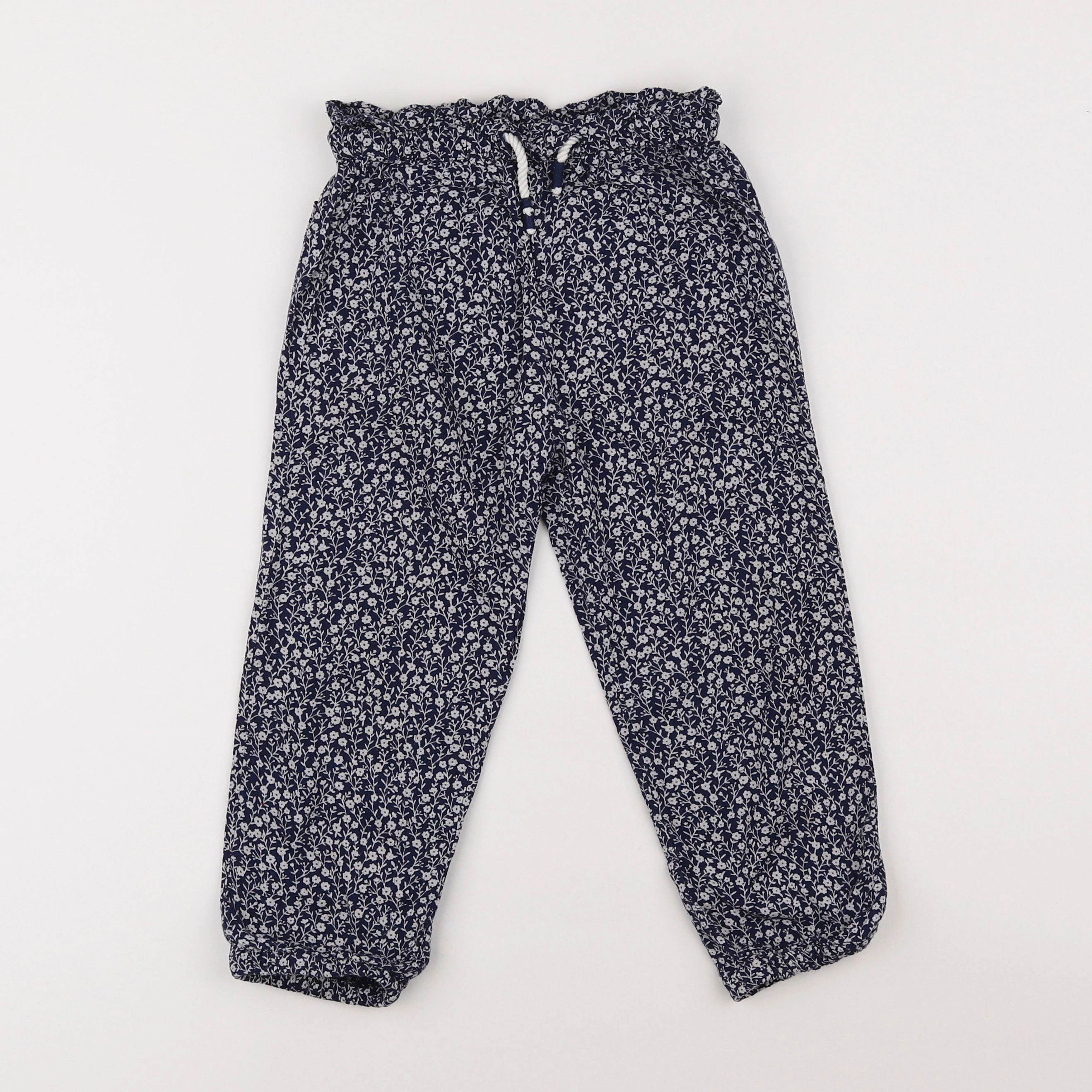 Monoprix - pantalon bleu - 4 ans