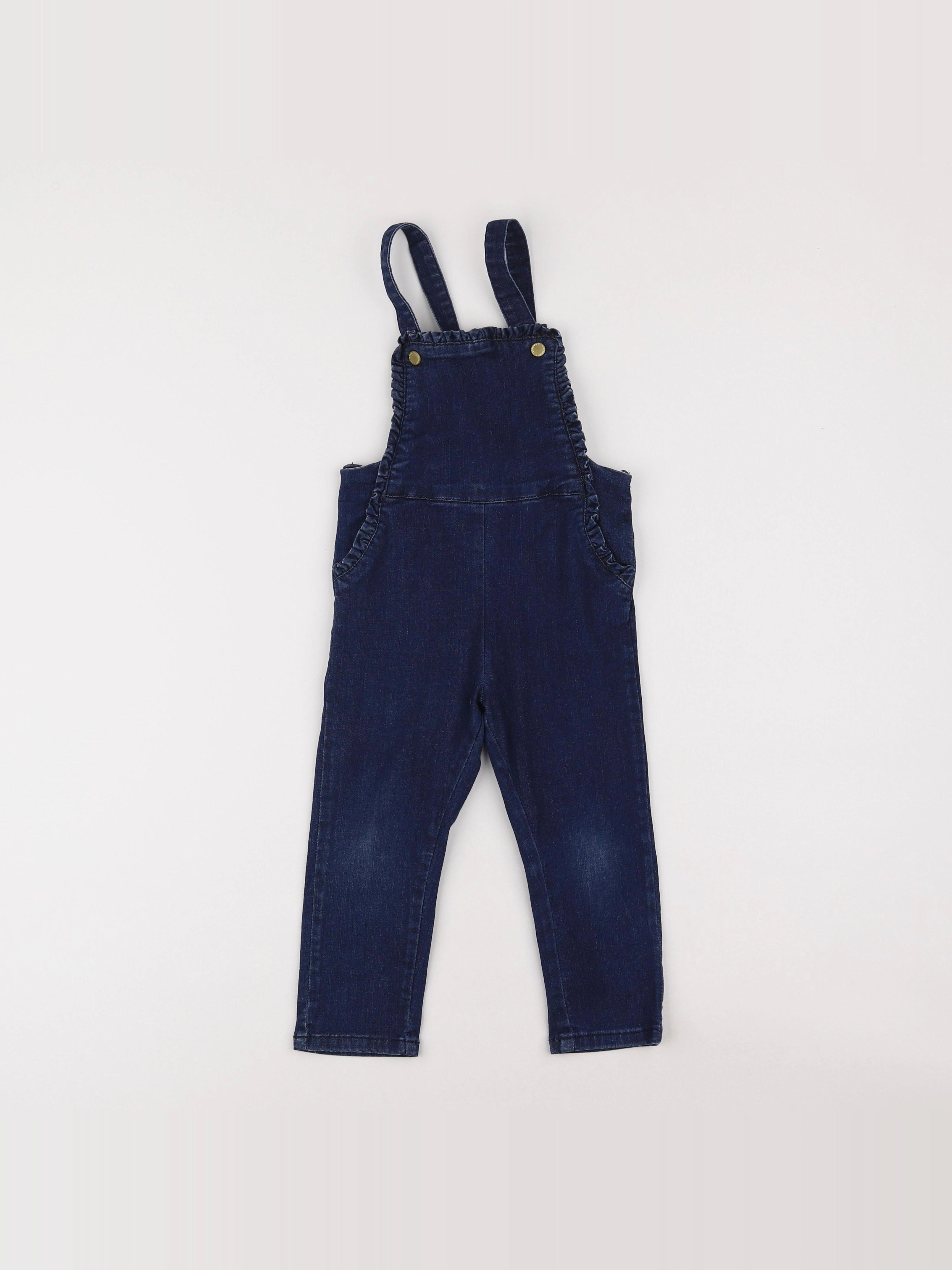 Vertbaudet - salopette bleu - 3 ans