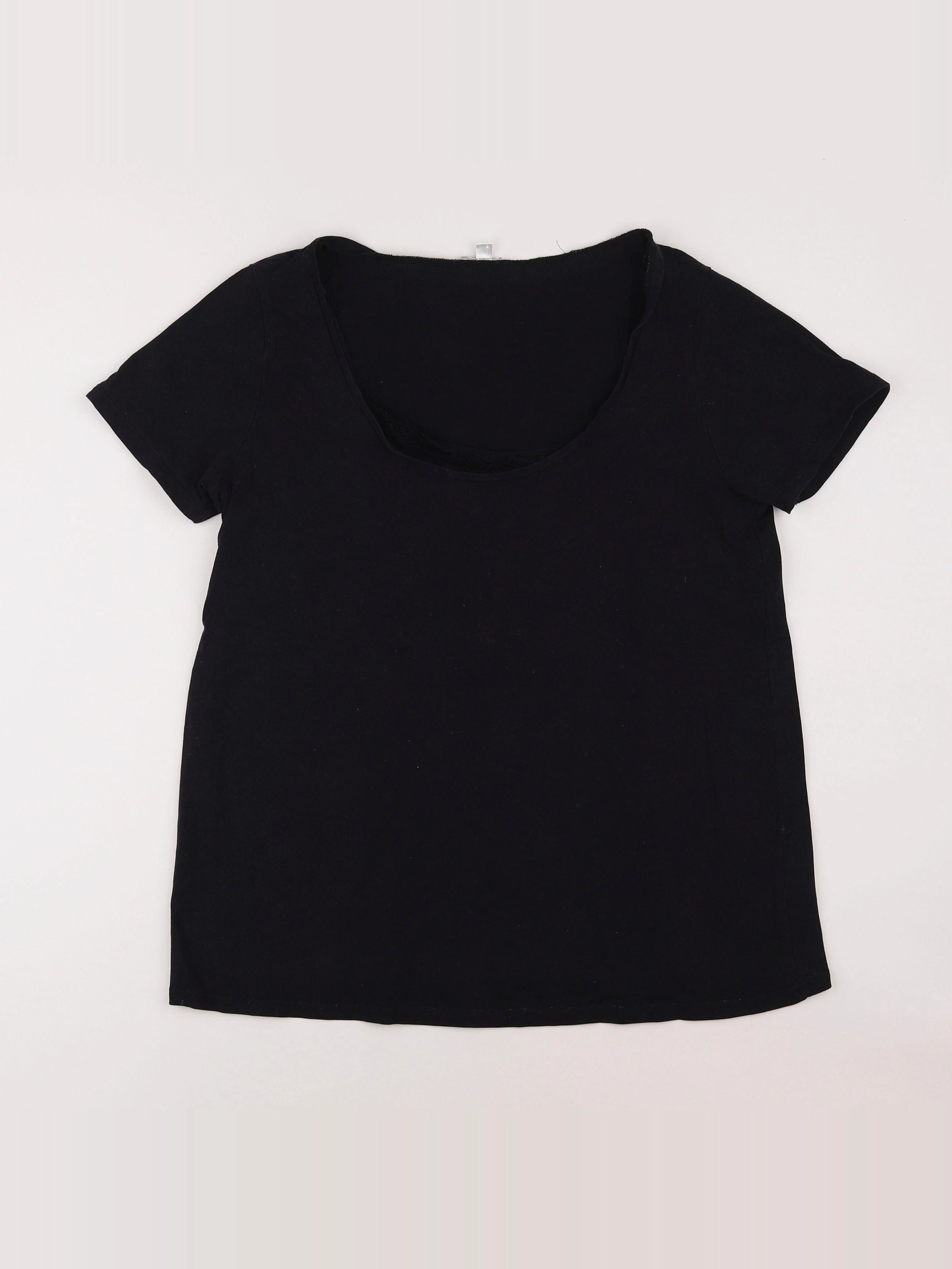 Vertbaudet - tee-shirt grossesse noir - 42 à 44