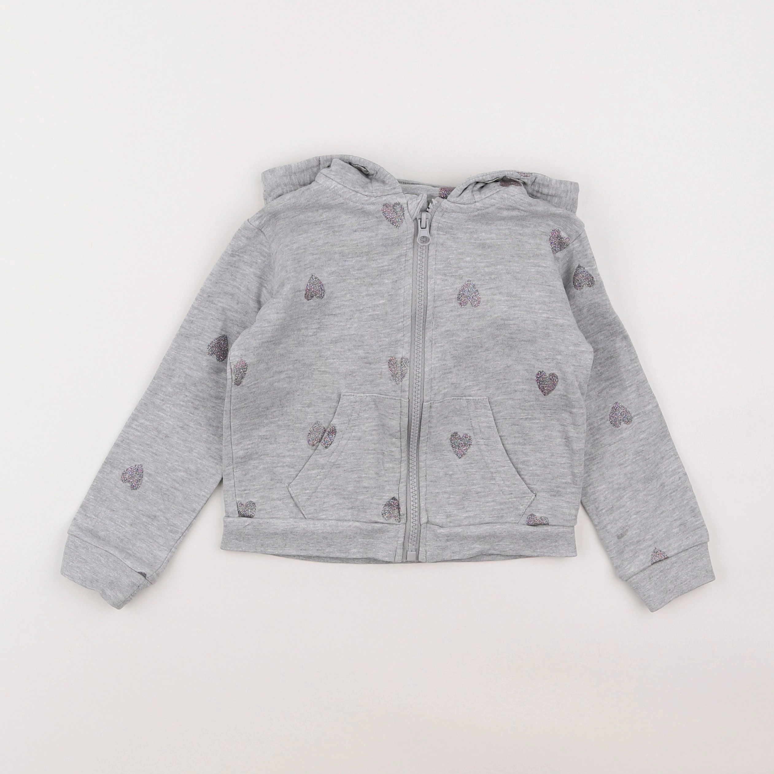 Vertbaudet - sweat gris - 3 ans