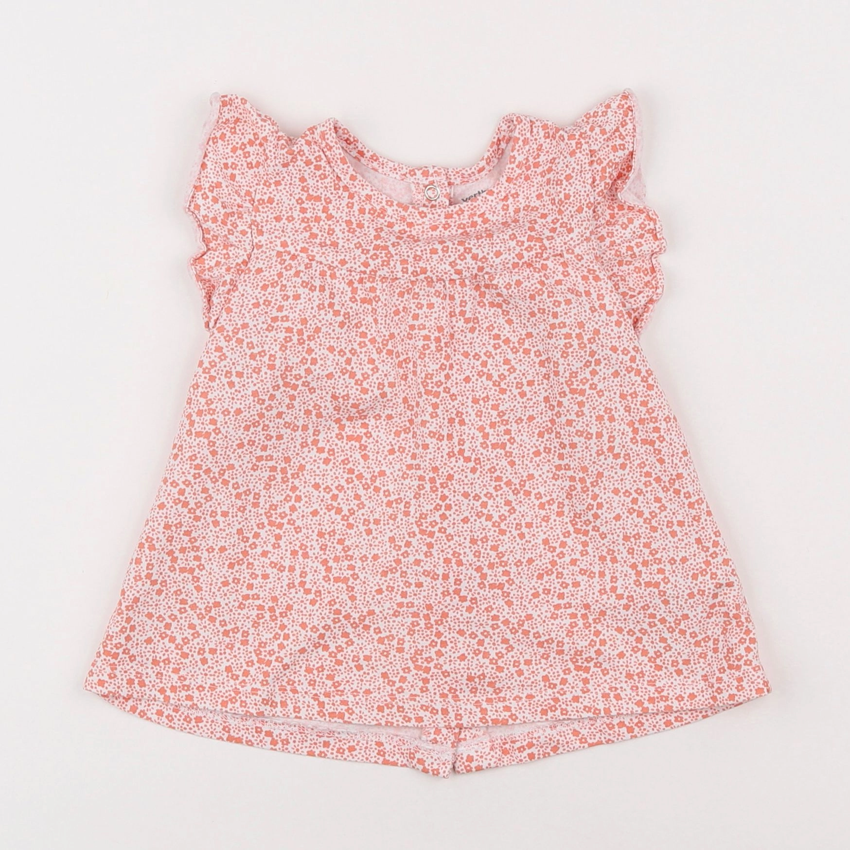 Vertbaudet - tee-shirt orange - 2 ans