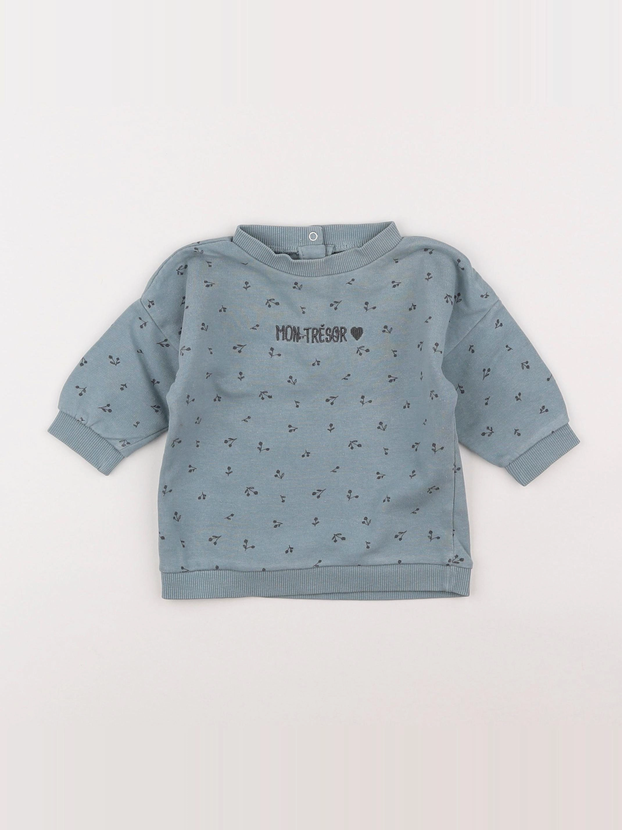 Vertbaudet - robe bleu - 6 mois
