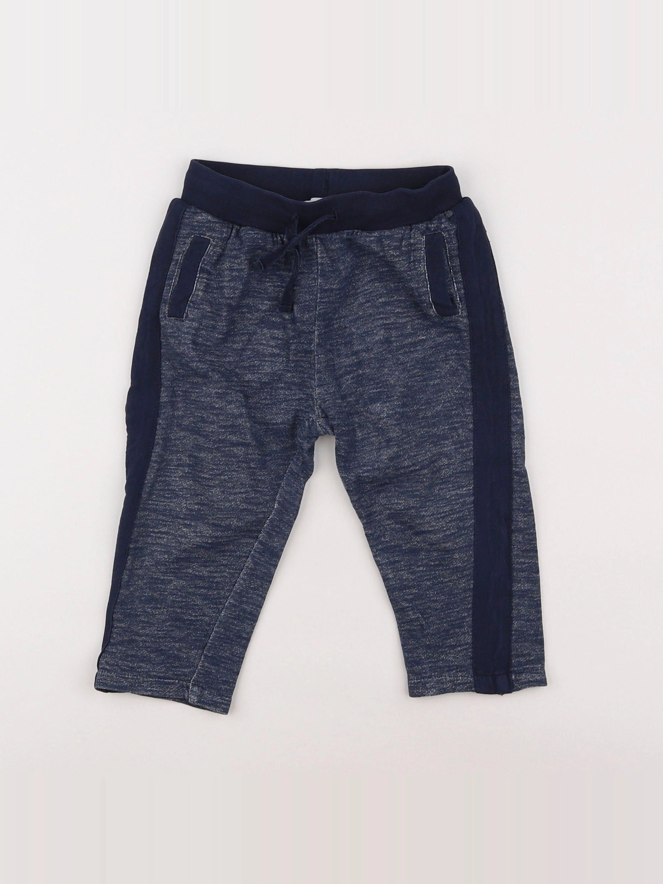 Vertbaudet - pantalon bleu - 2 ans
