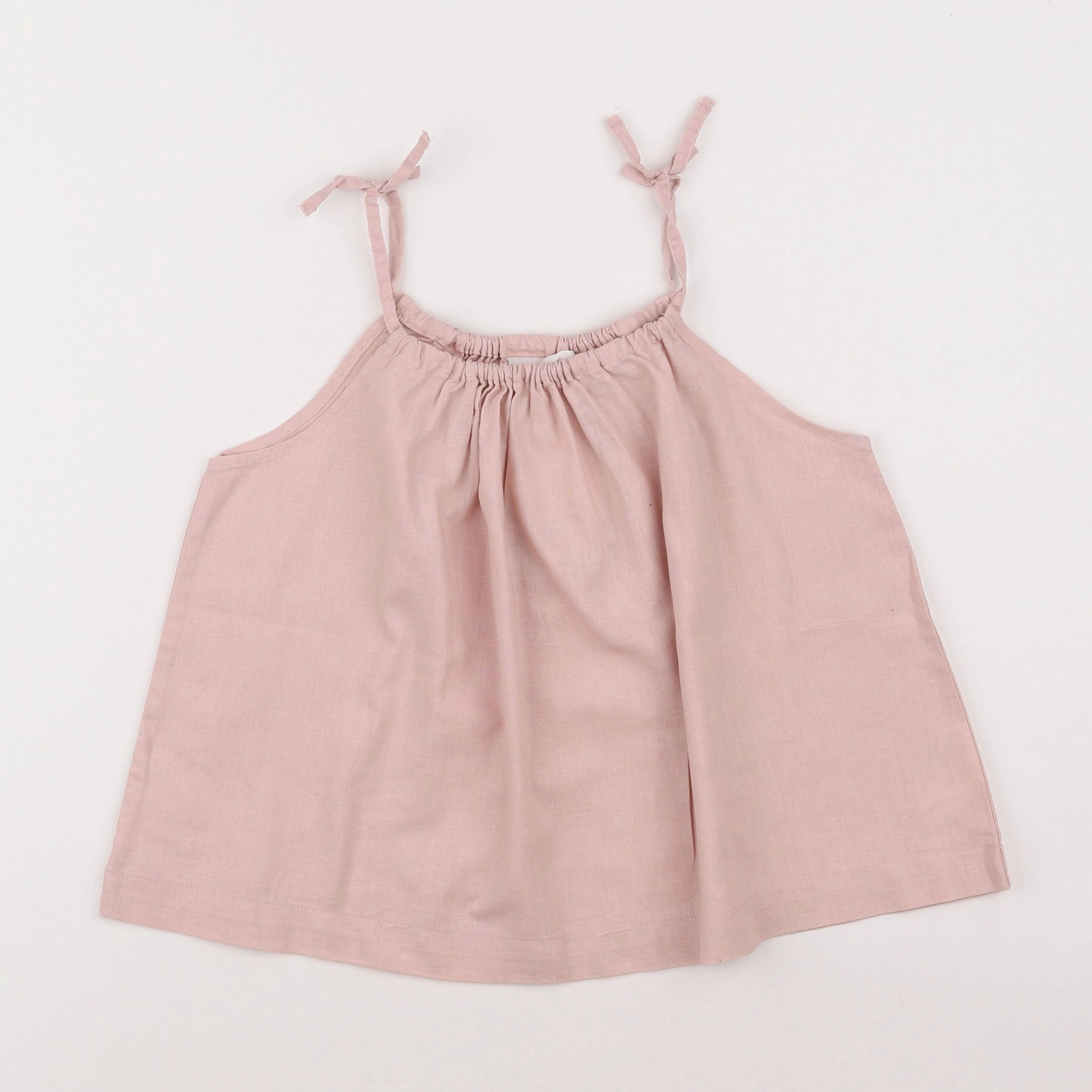 H&M - blouse rose - 7/8 ans