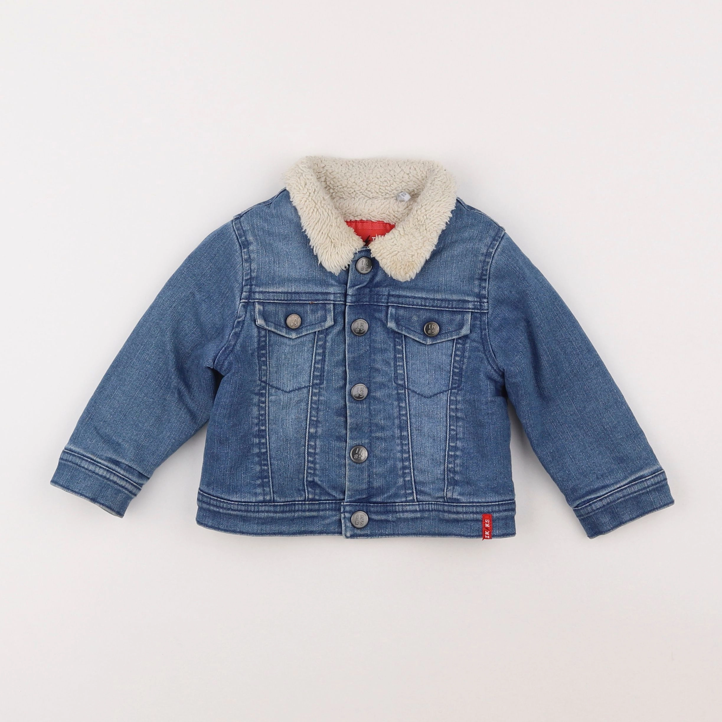IKKS - veste bleu - 18 mois