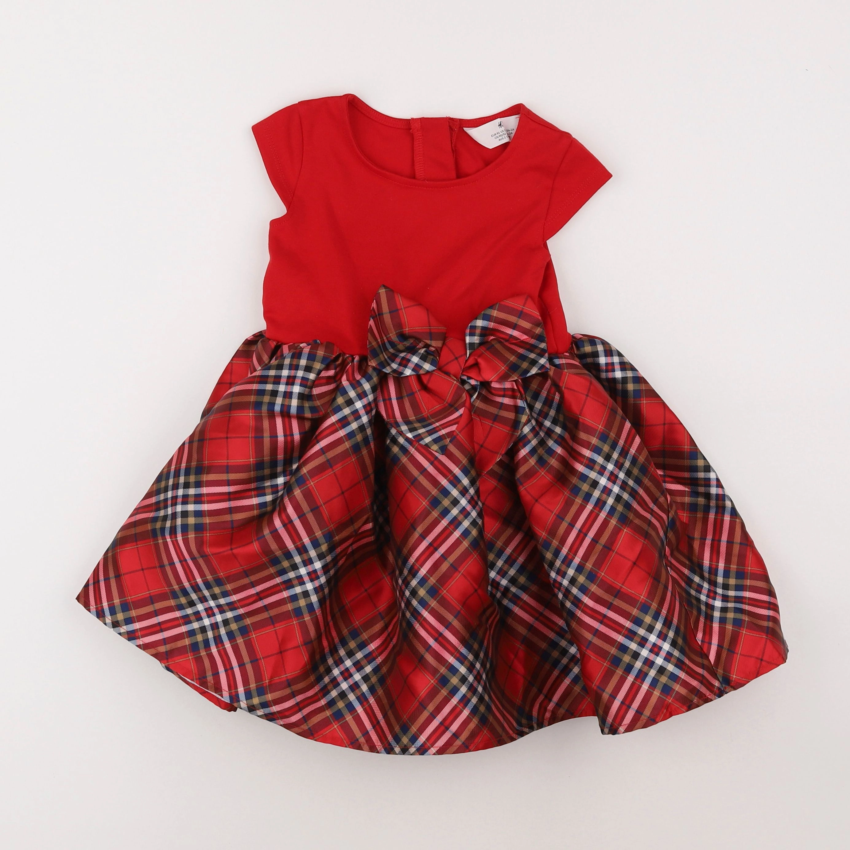 H&M - robe rouge - 18 mois à 2 ans