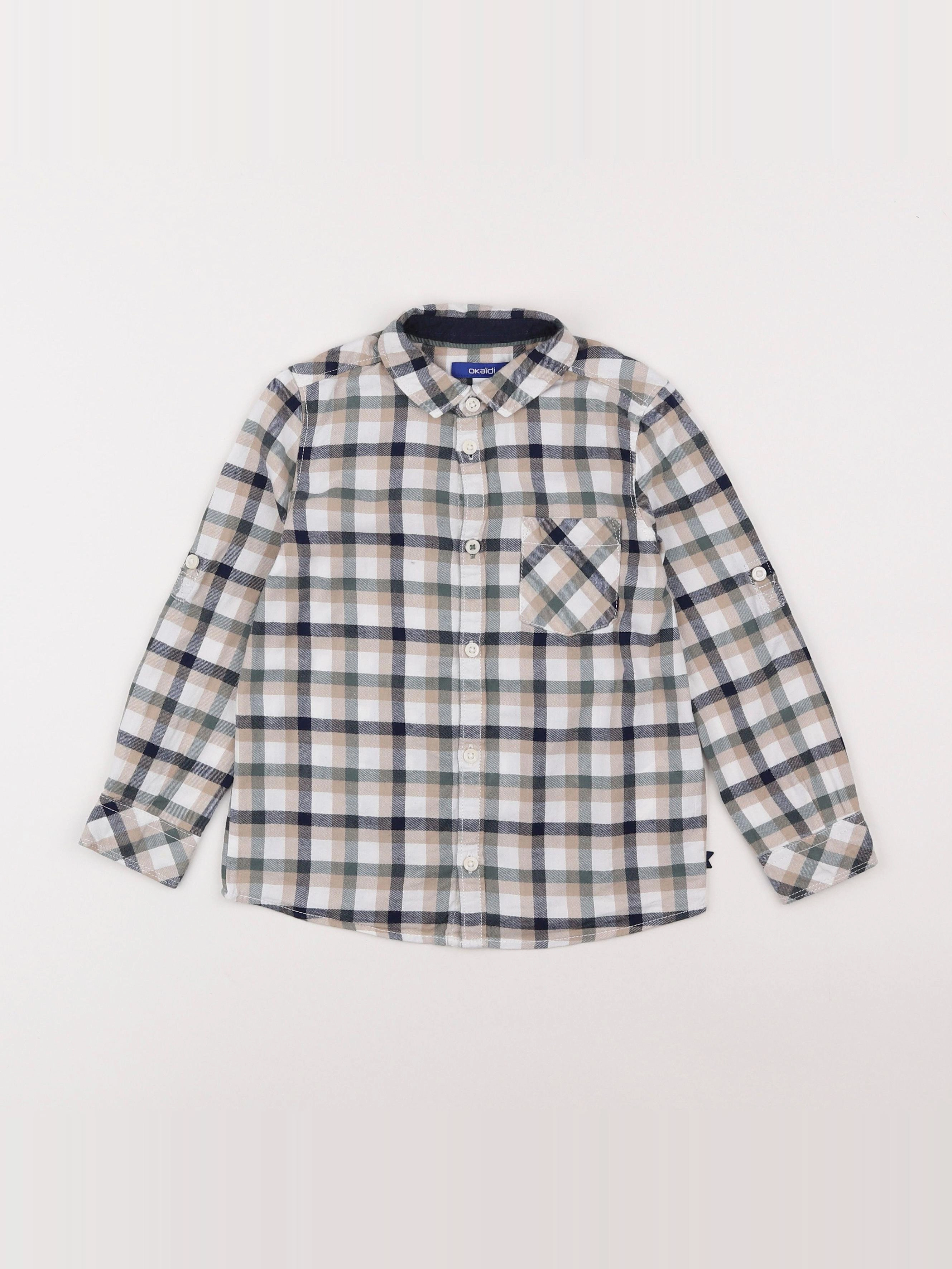 Okaidi - chemise multicolore - 4 ans
