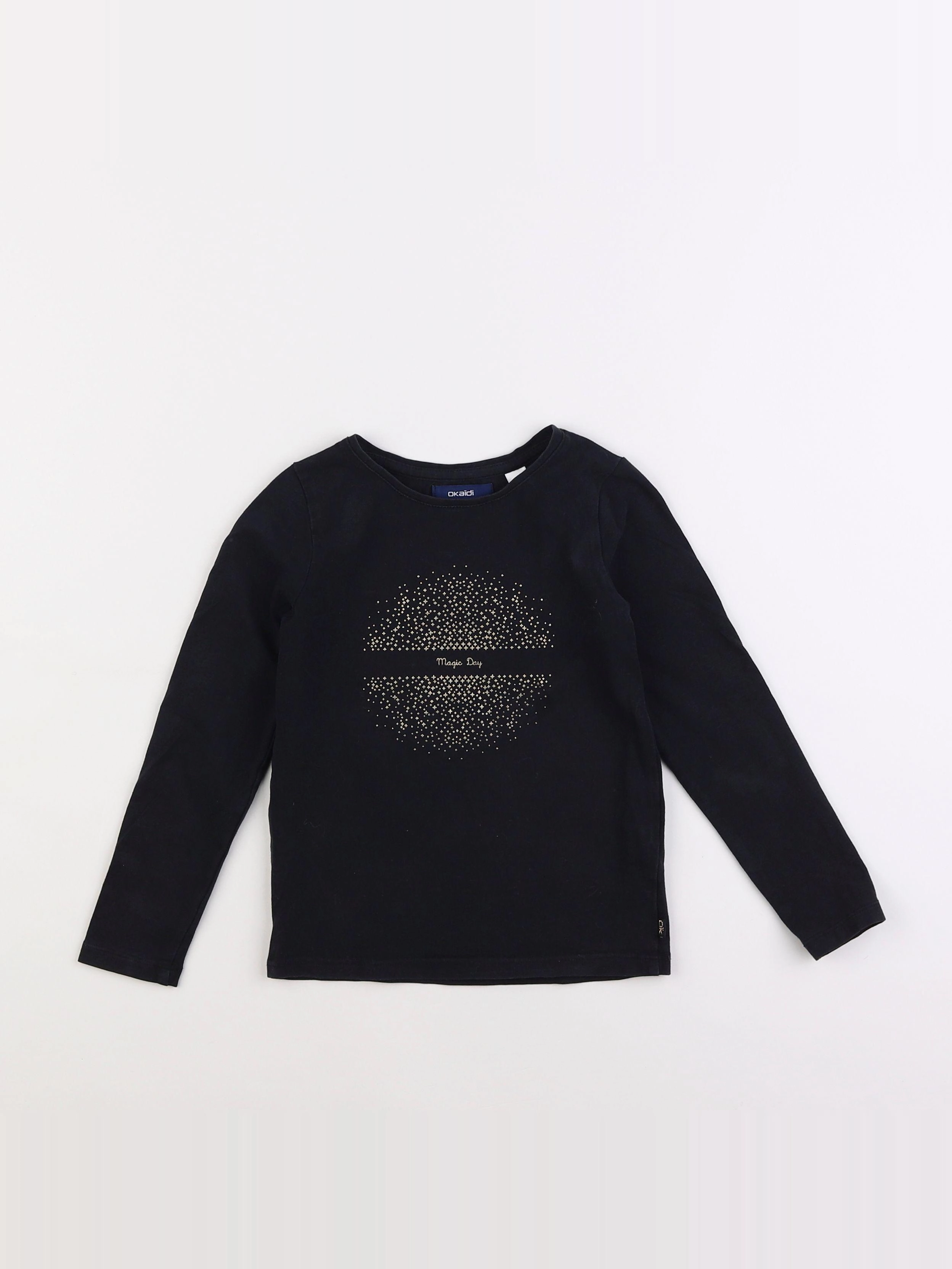 Okaidi - tee-shirt noir - 5 ans