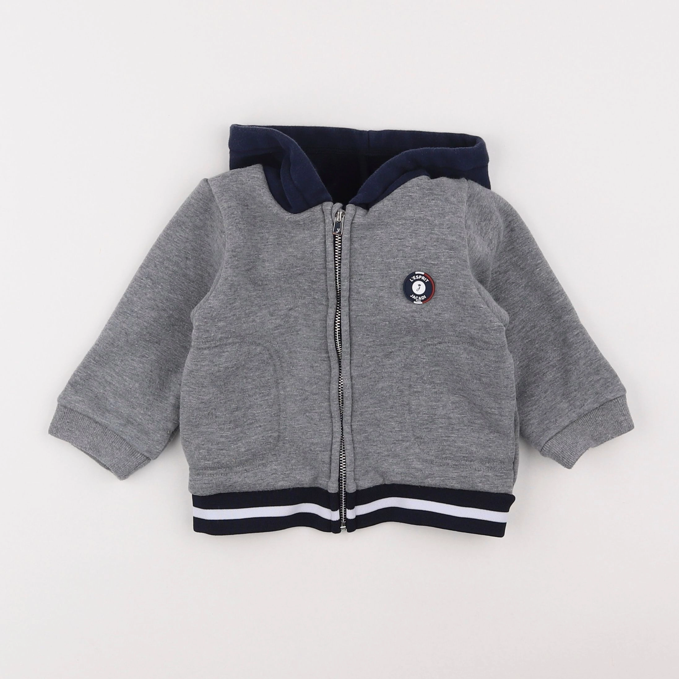 Jacadi - sweat gris - 18 mois